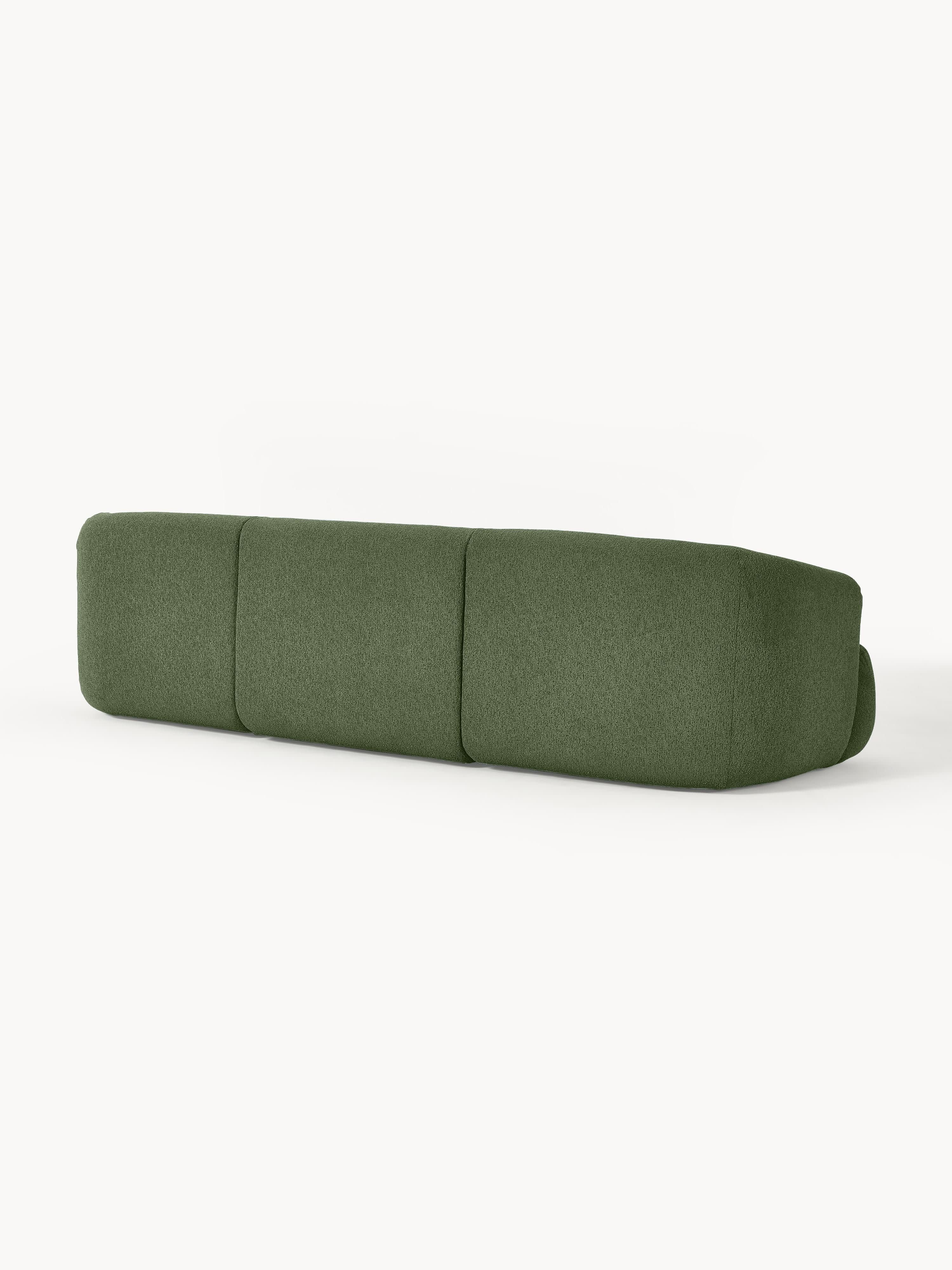 Modulares Bouclé-Sofa Sofia (3-Sitzer)