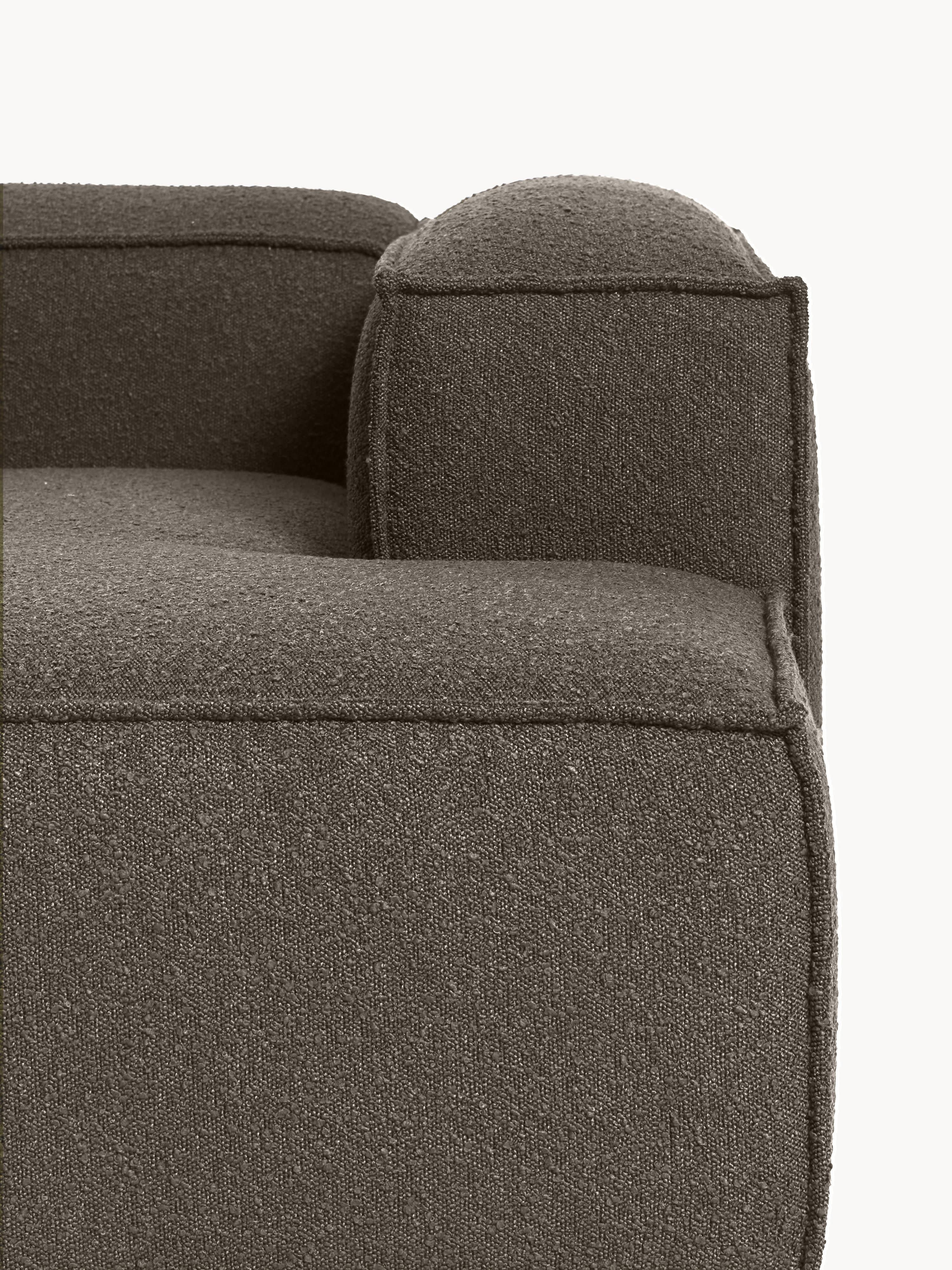 Modulares Bouclé-Ecksofa Lennon (4-Sitzer)