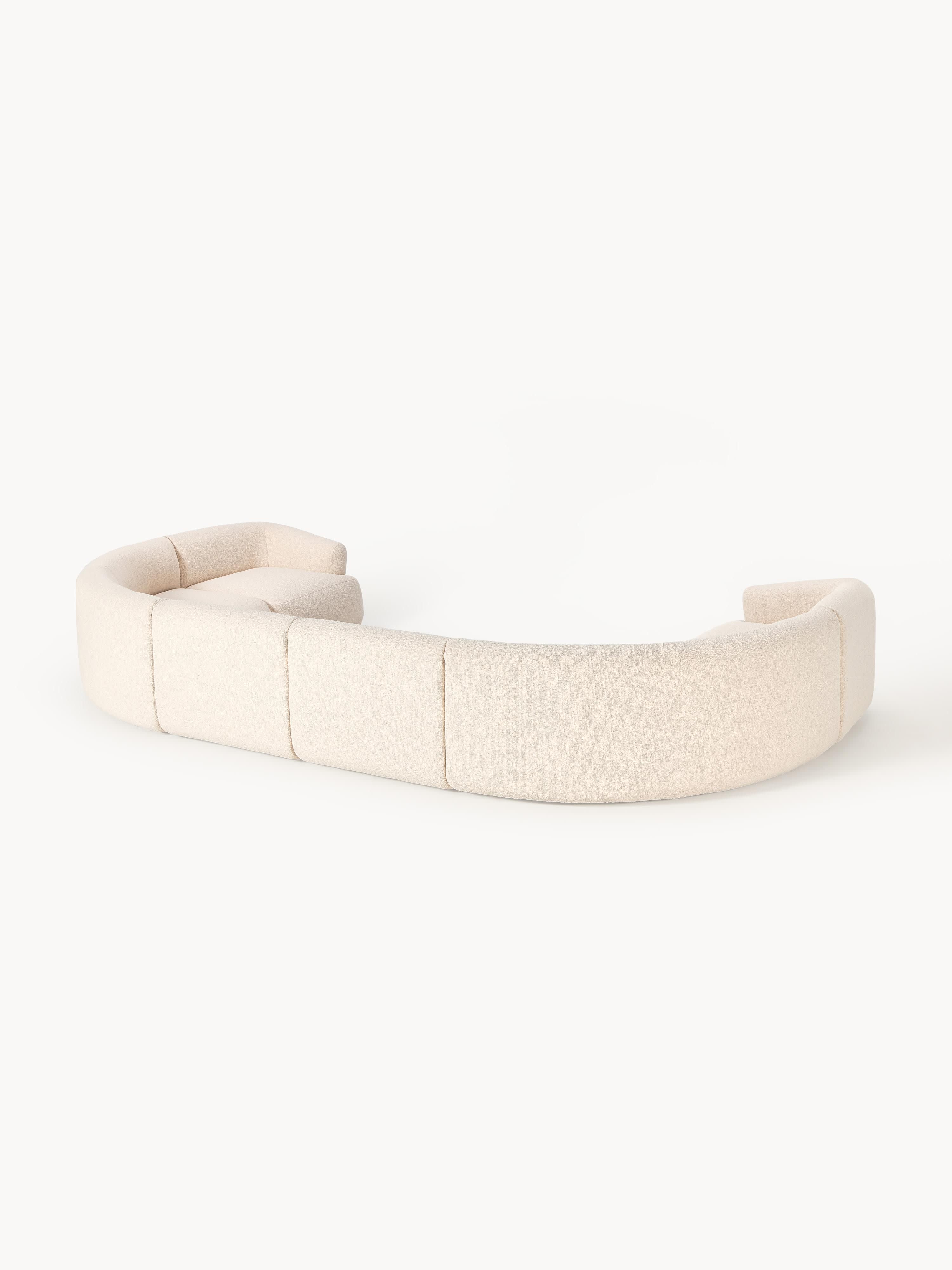 Modulares Bouclé-XL-Sofa Sofia