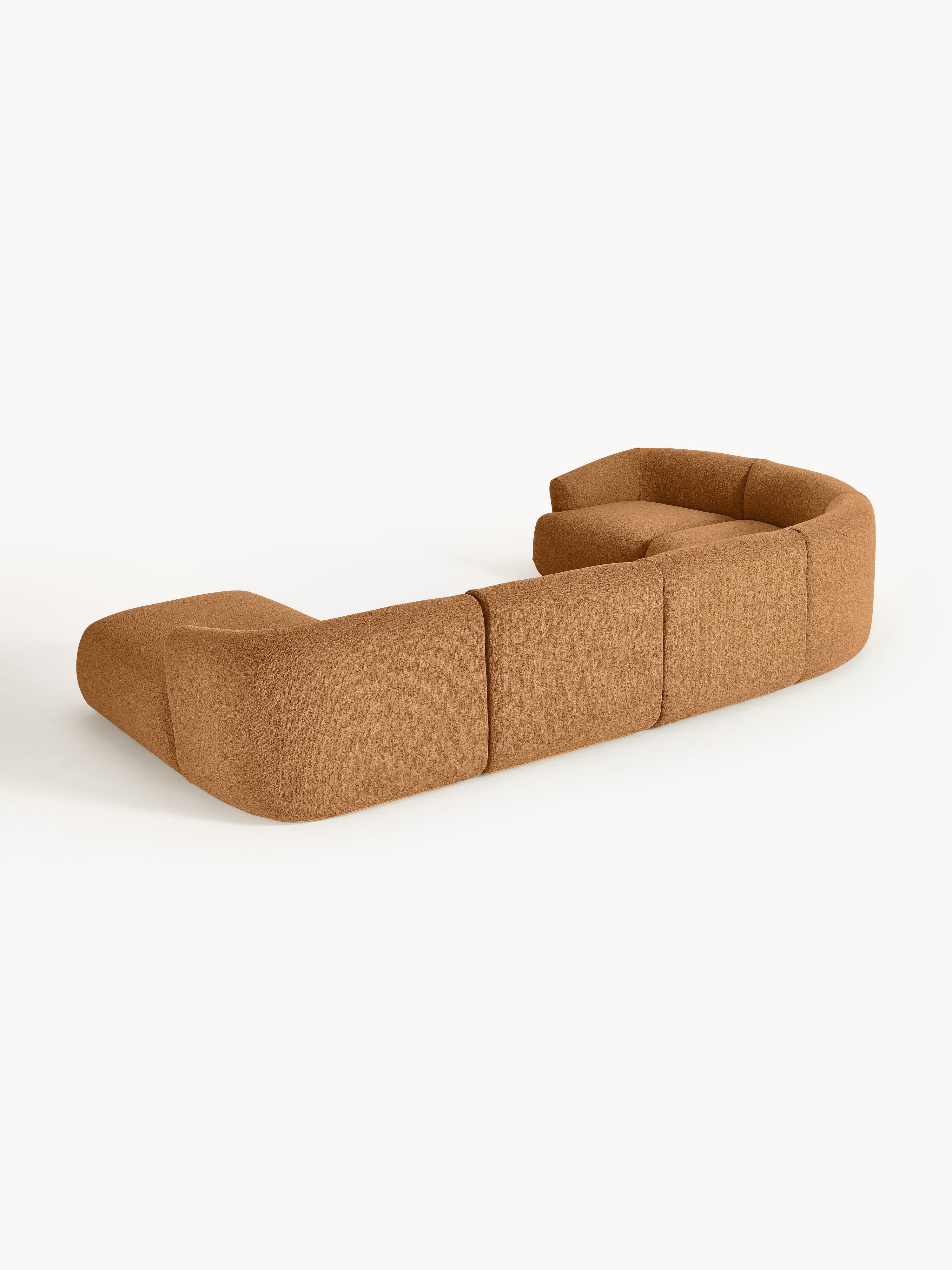 Modulares Bouclé-XL-Sofa Sofia