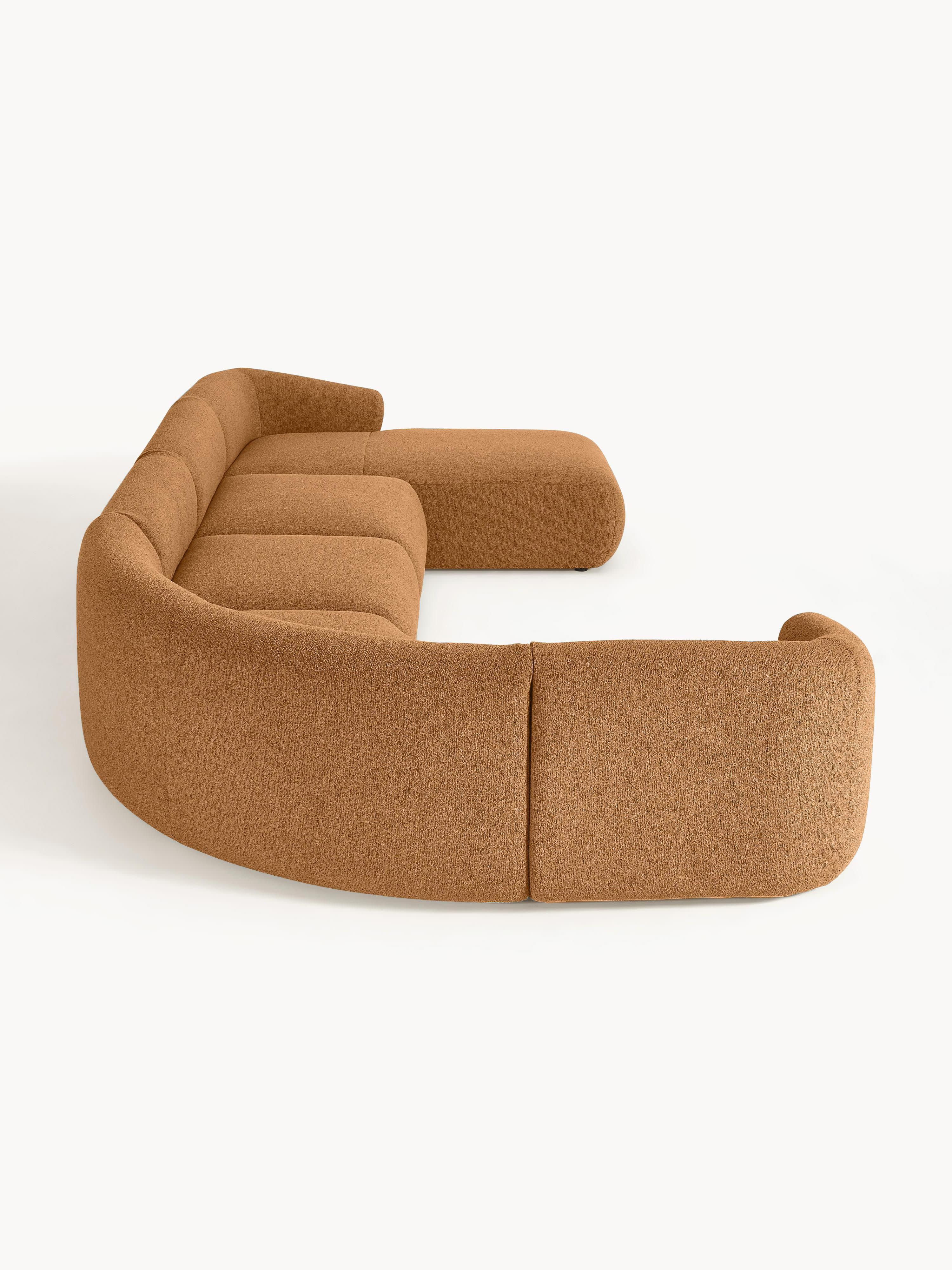 Modulares Bouclé-XL-Sofa Sofia