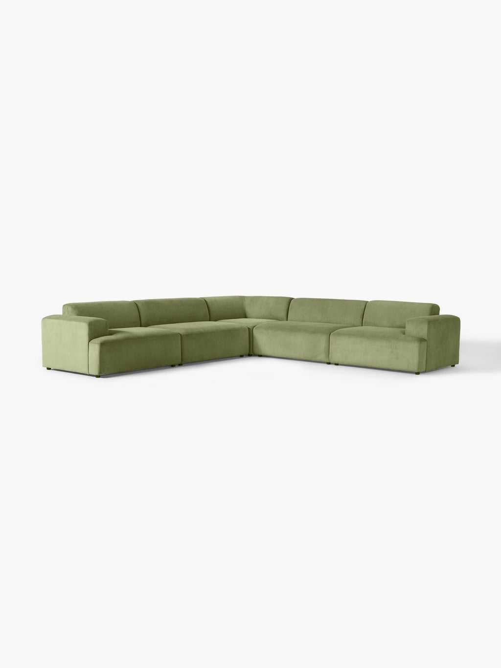 Cord-Ecksofa Melva (4-Sitzer)