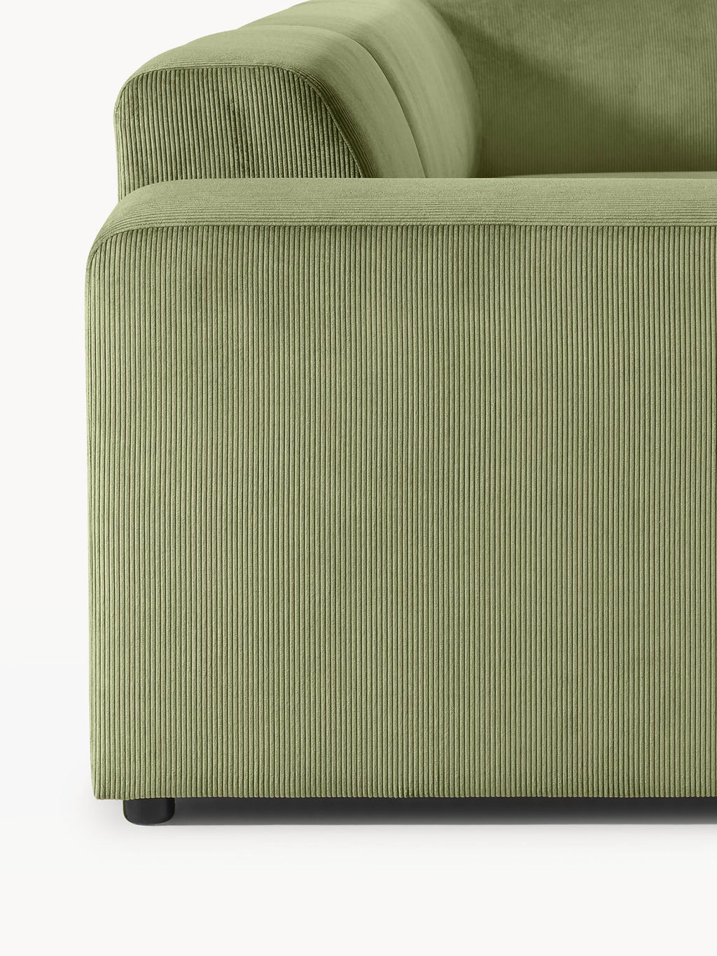 Cord-Ecksofa Melva (4-Sitzer)