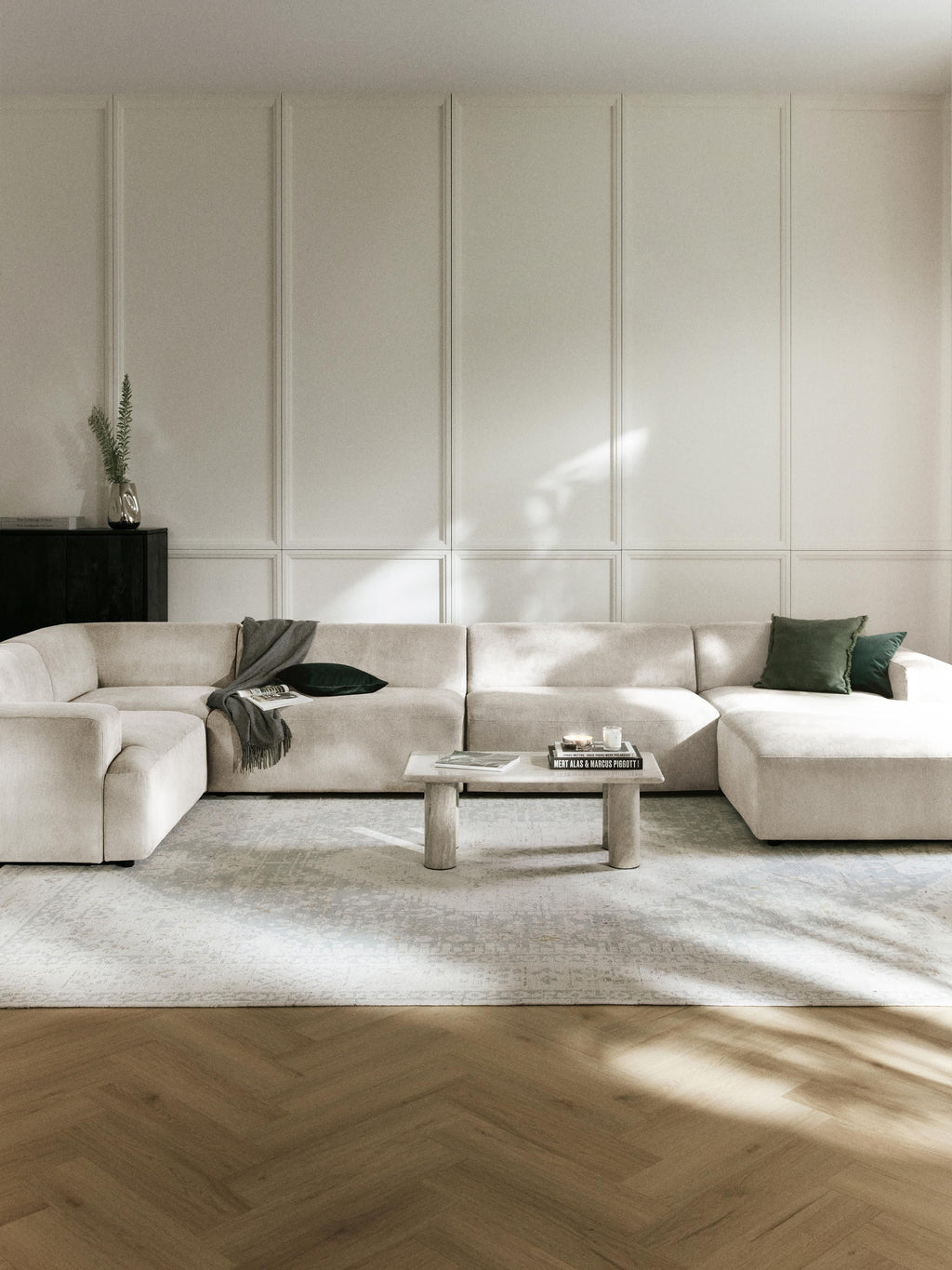 XL Cord-Sofa Melva