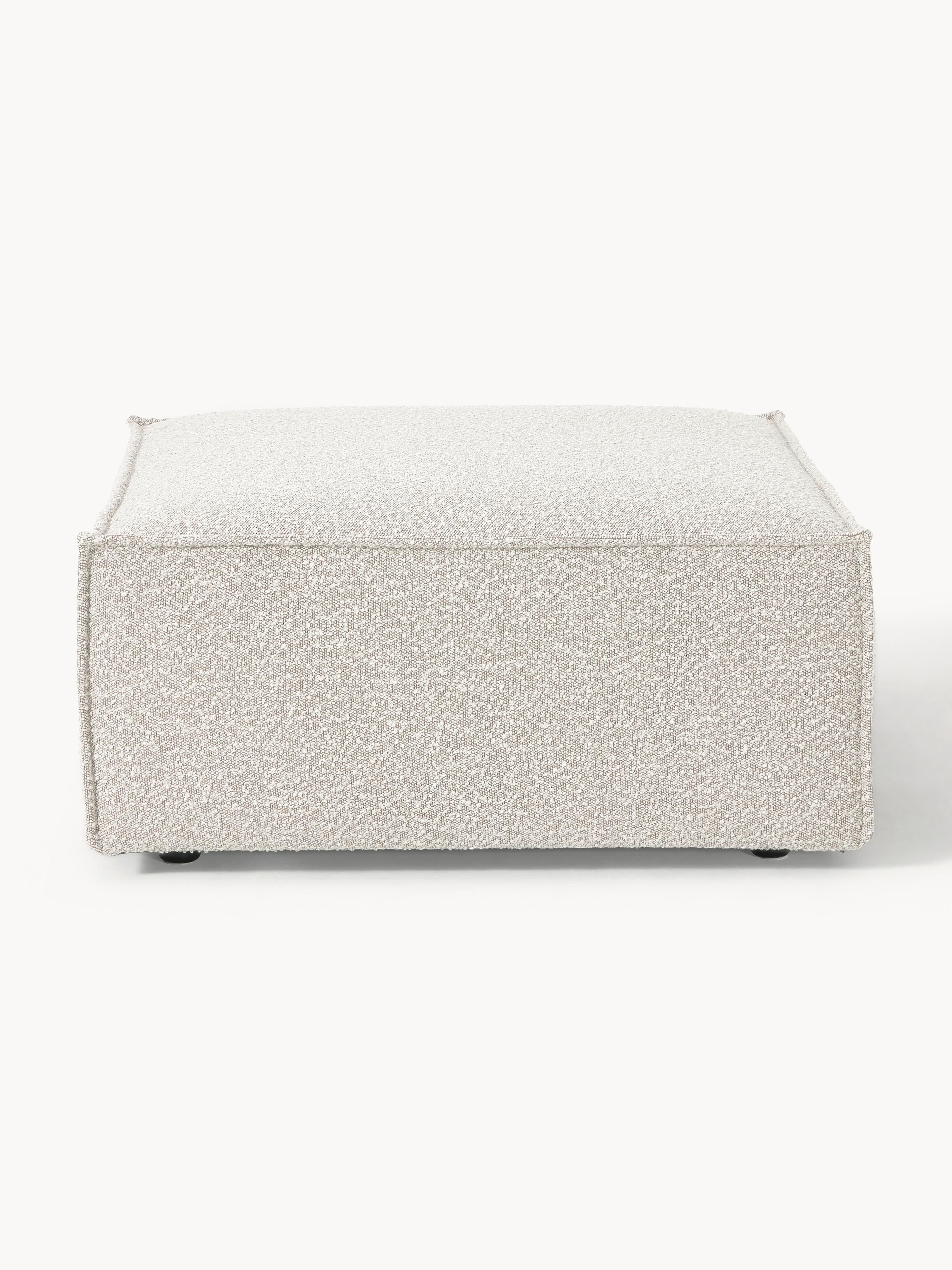 Sofa-Hocker Lennon aus Bouclé