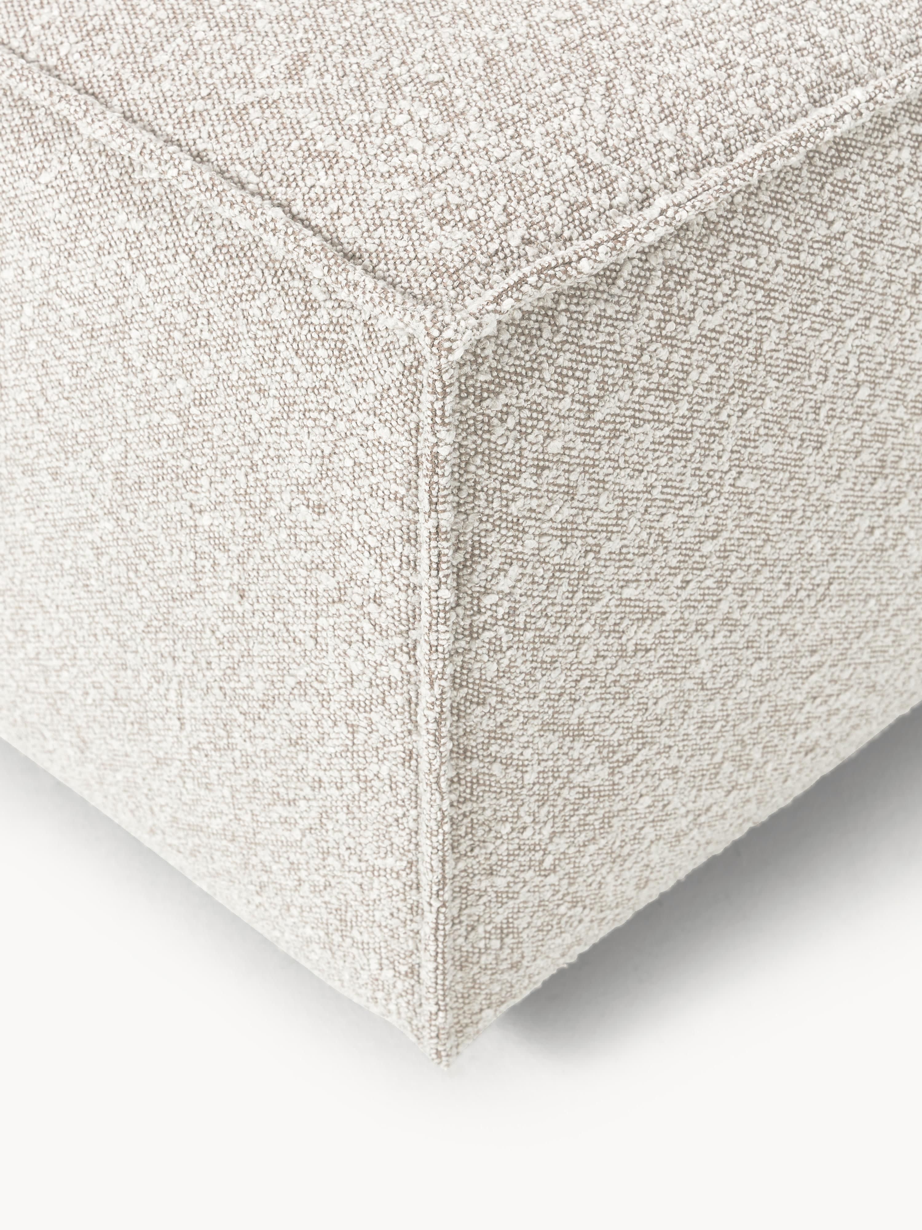Sofa-Hocker Lennon aus Bouclé