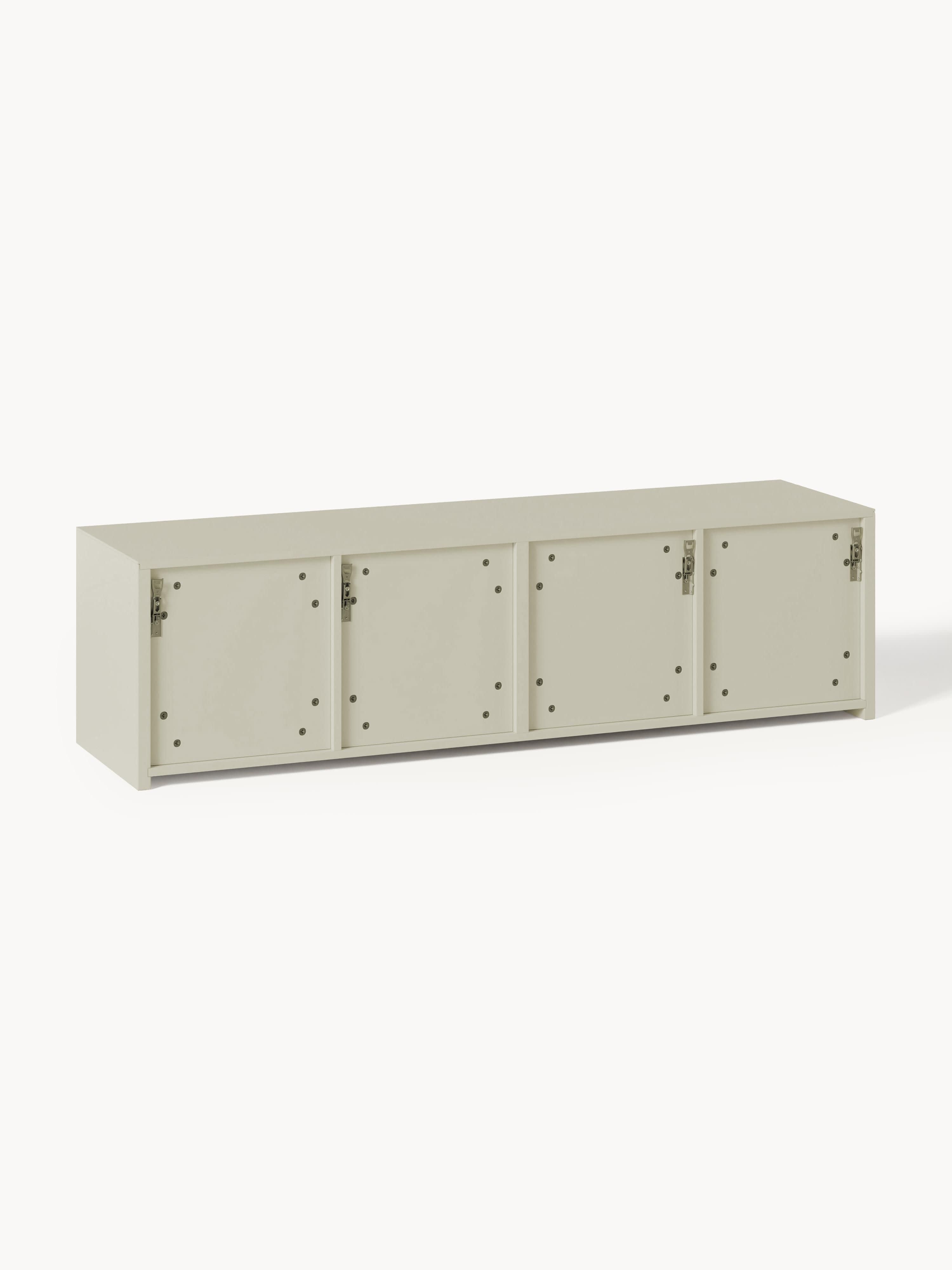 Lowboard Shea mit geriffelter Front