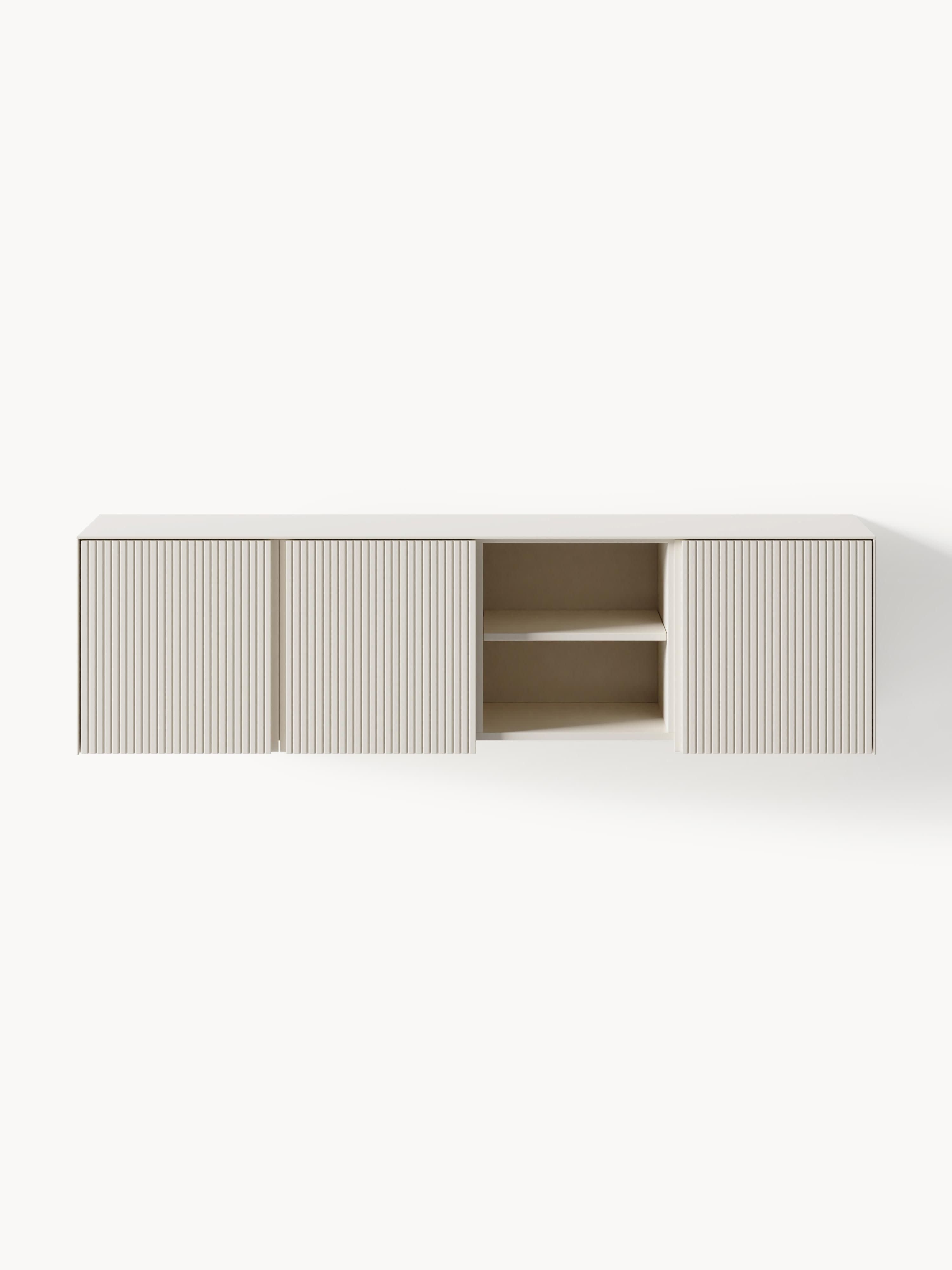 Lowboard Shea mit geriffelter Front