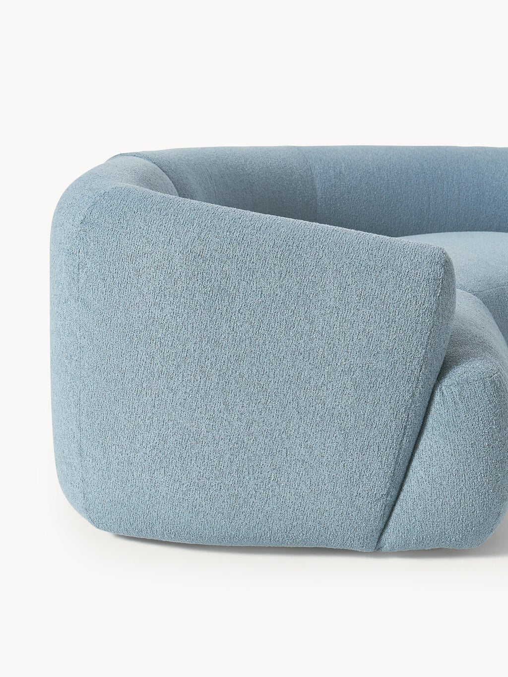 Modulares Bouclé-XL-Sofa Sofia