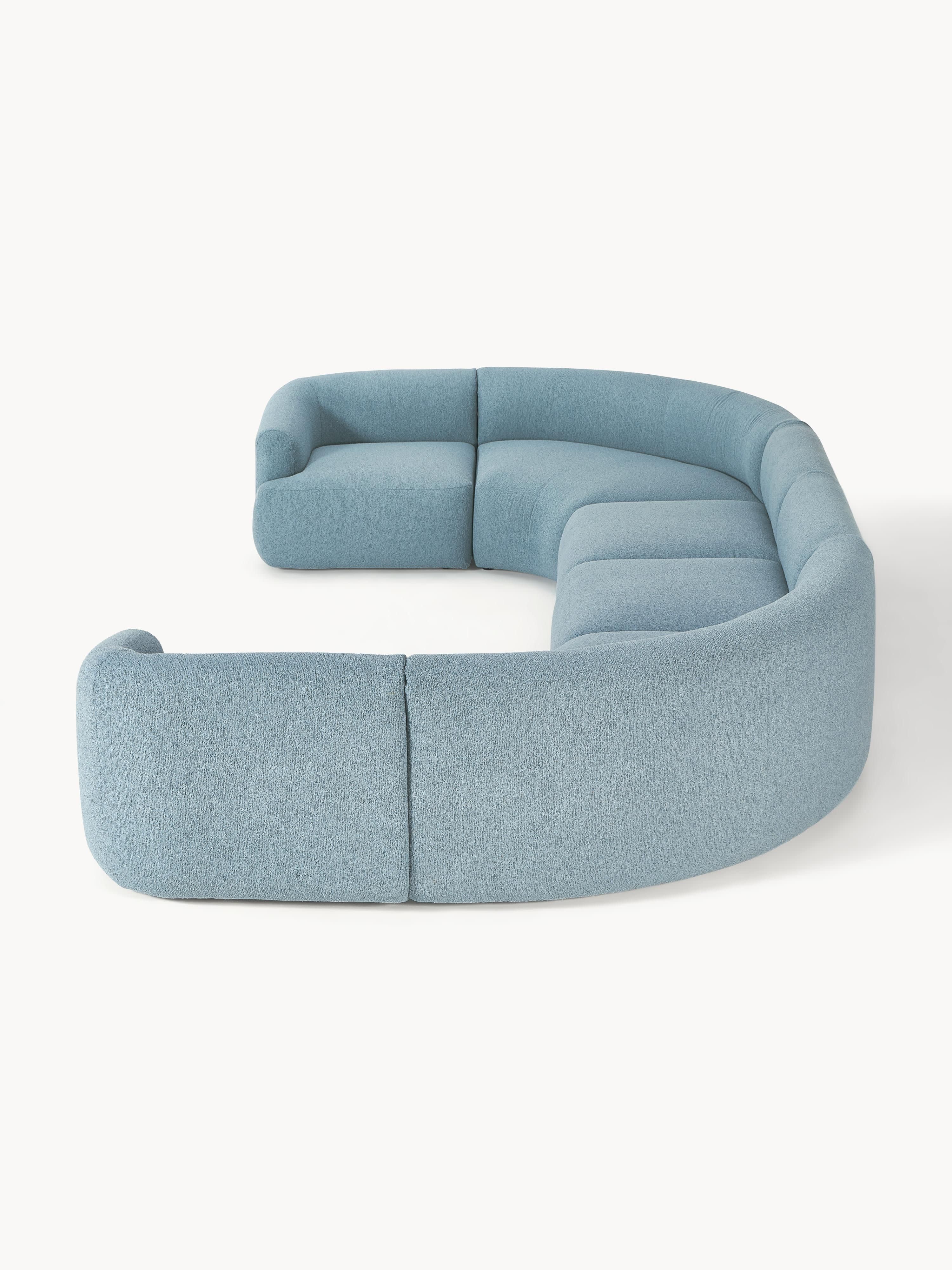 Modulares Bouclé-XL-Sofa Sofia