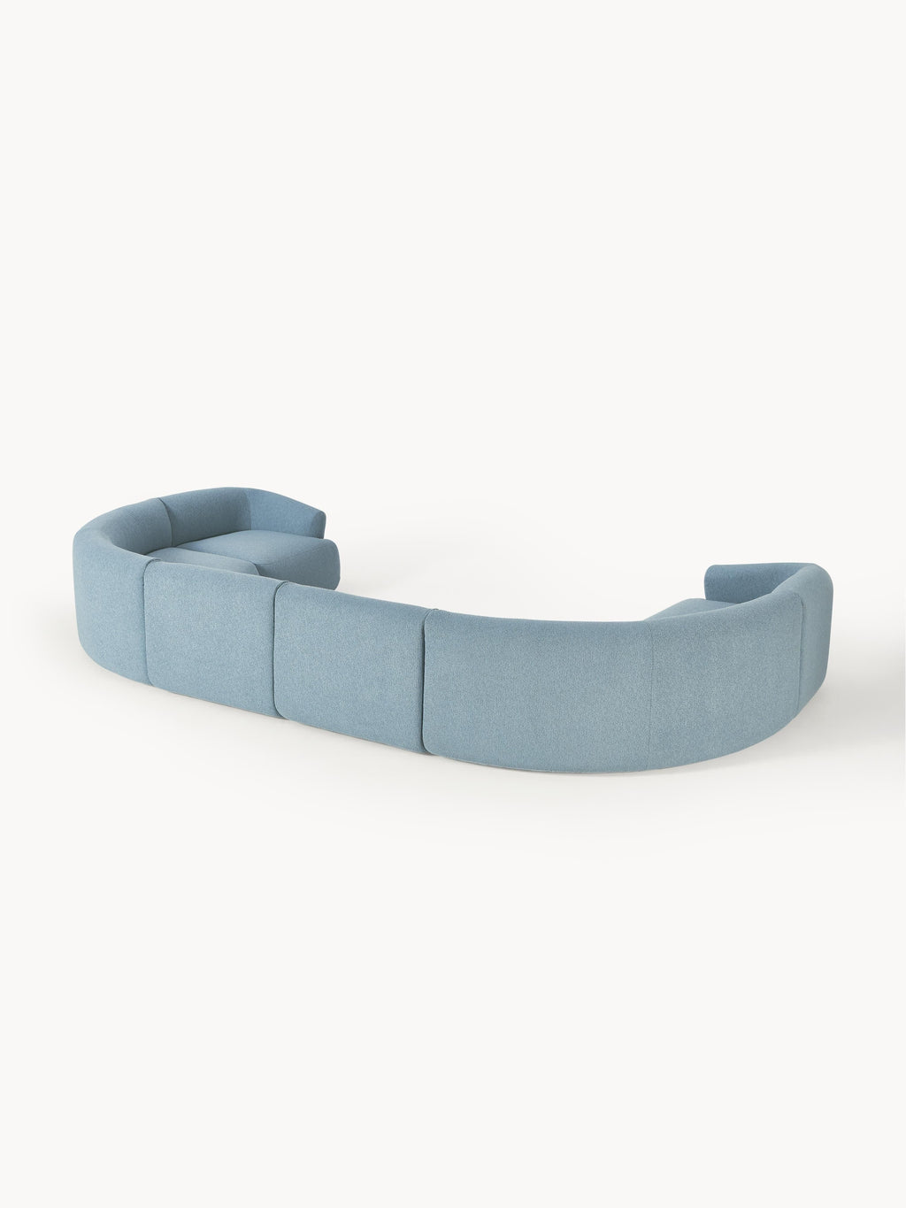 Modulares Bouclé-XL-Sofa Sofia