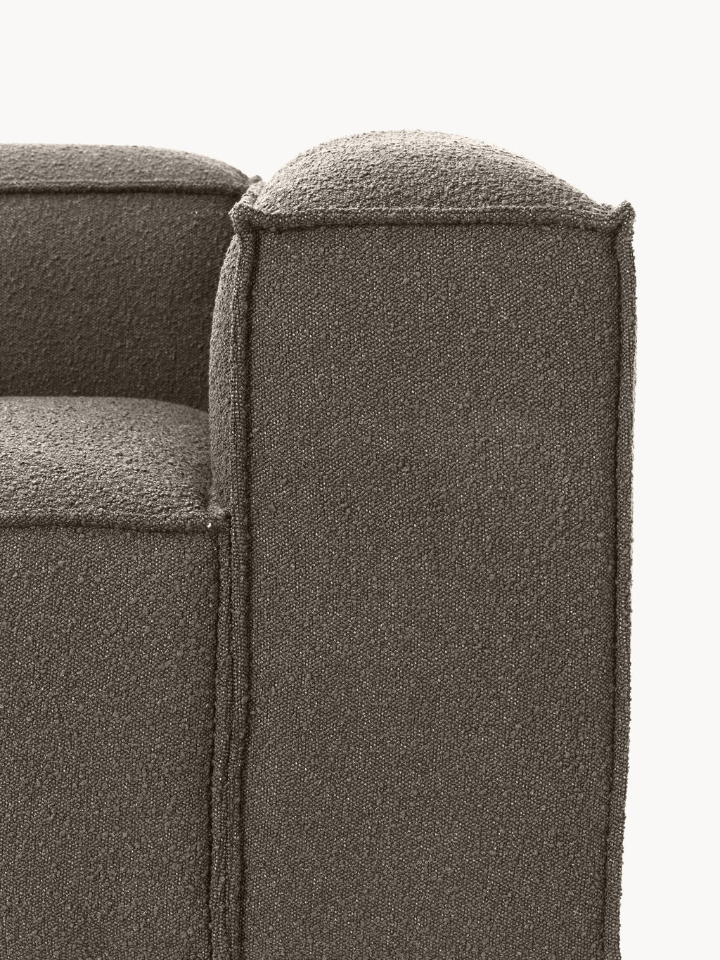 Eckmodul Lennon aus Bouclé