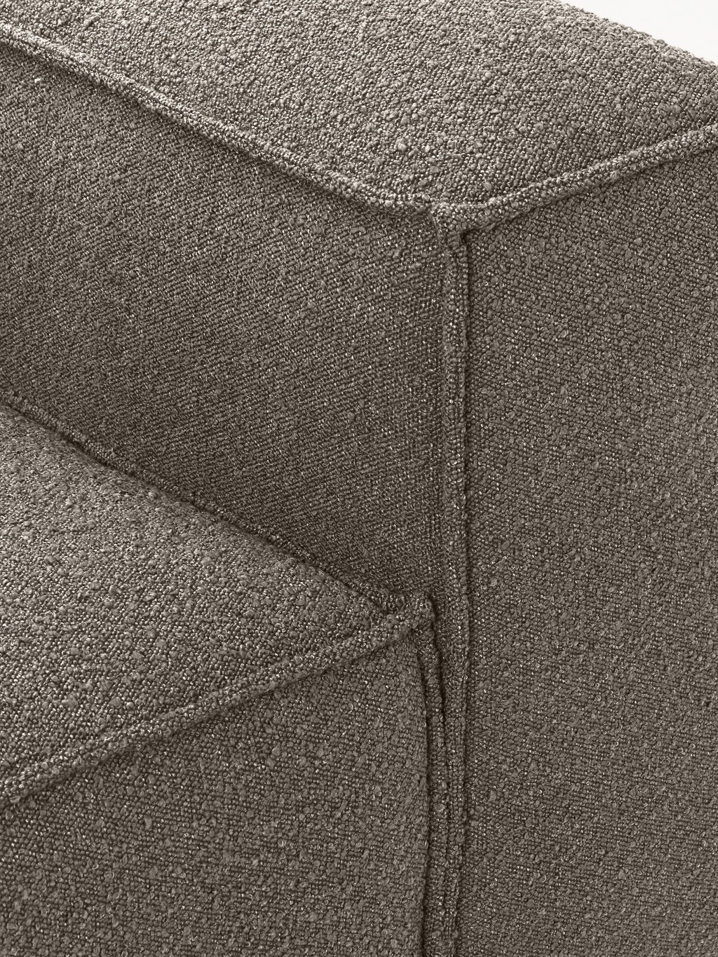 Eckmodul Lennon aus Bouclé