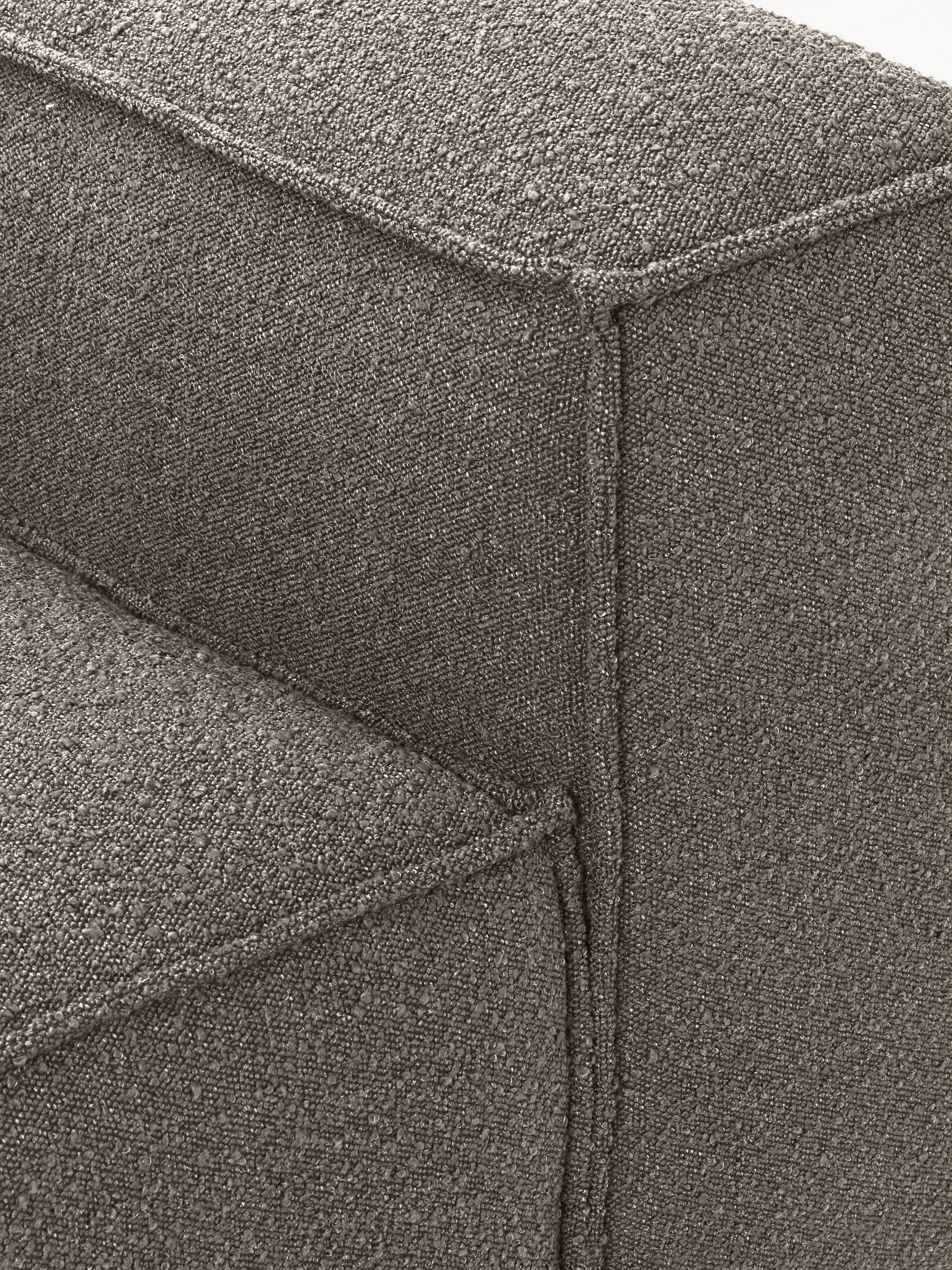 Eckmodul Lennon aus Bouclé