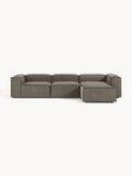 Galeriebild 1 - Modulares Sofa Lennon (4-Sitzer) aus Bouclé mit Hocker (links/rechts)