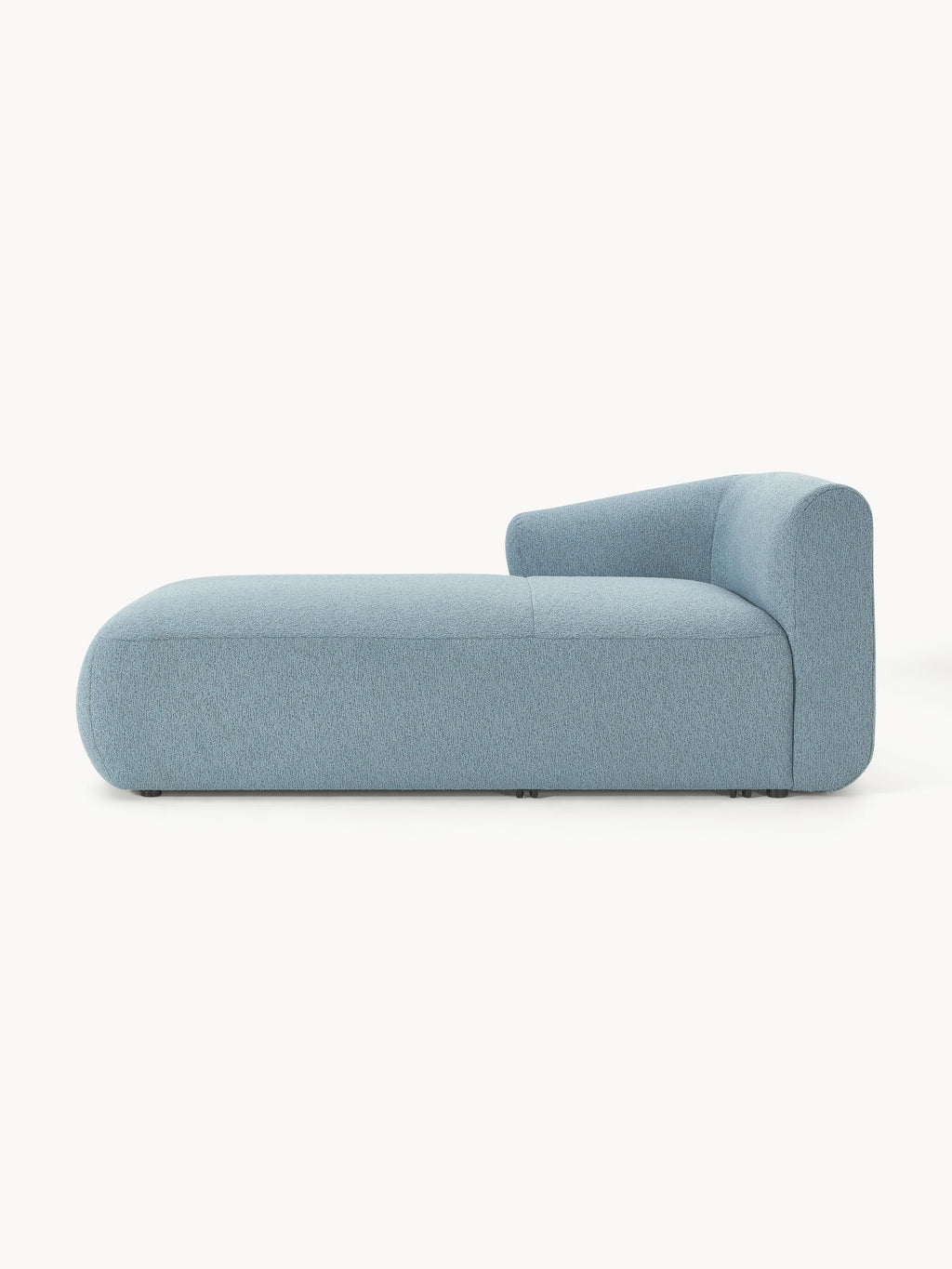 Bouclé-Chaise-Eckmodul Sofia
