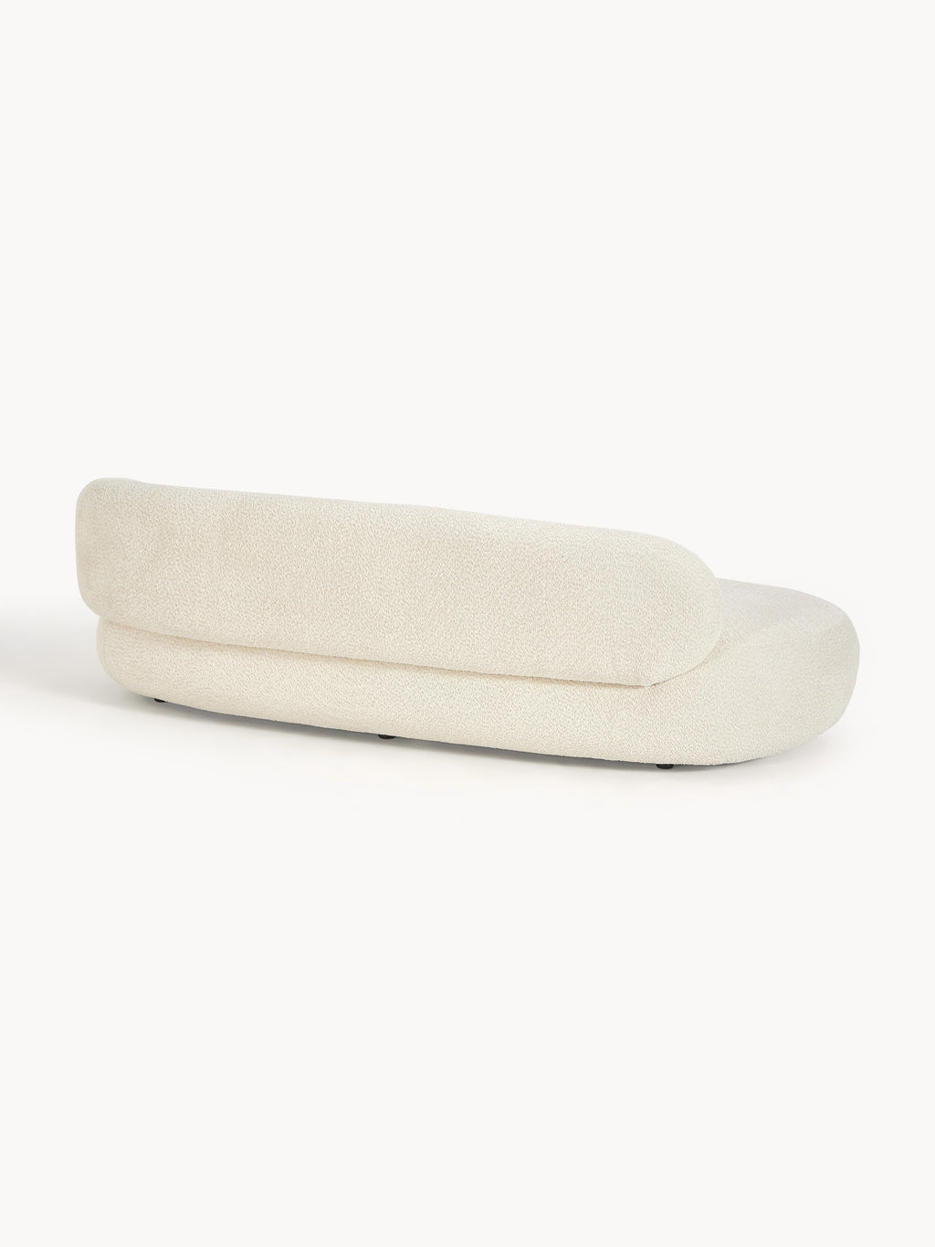 Sofa Alba (3-Sitzer) aus Teddy-Bouclé