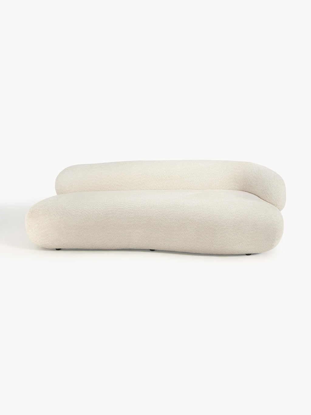 Galeriebild 1 - Sofa Alba (3-Sitzer) aus Teddy-Bouclé