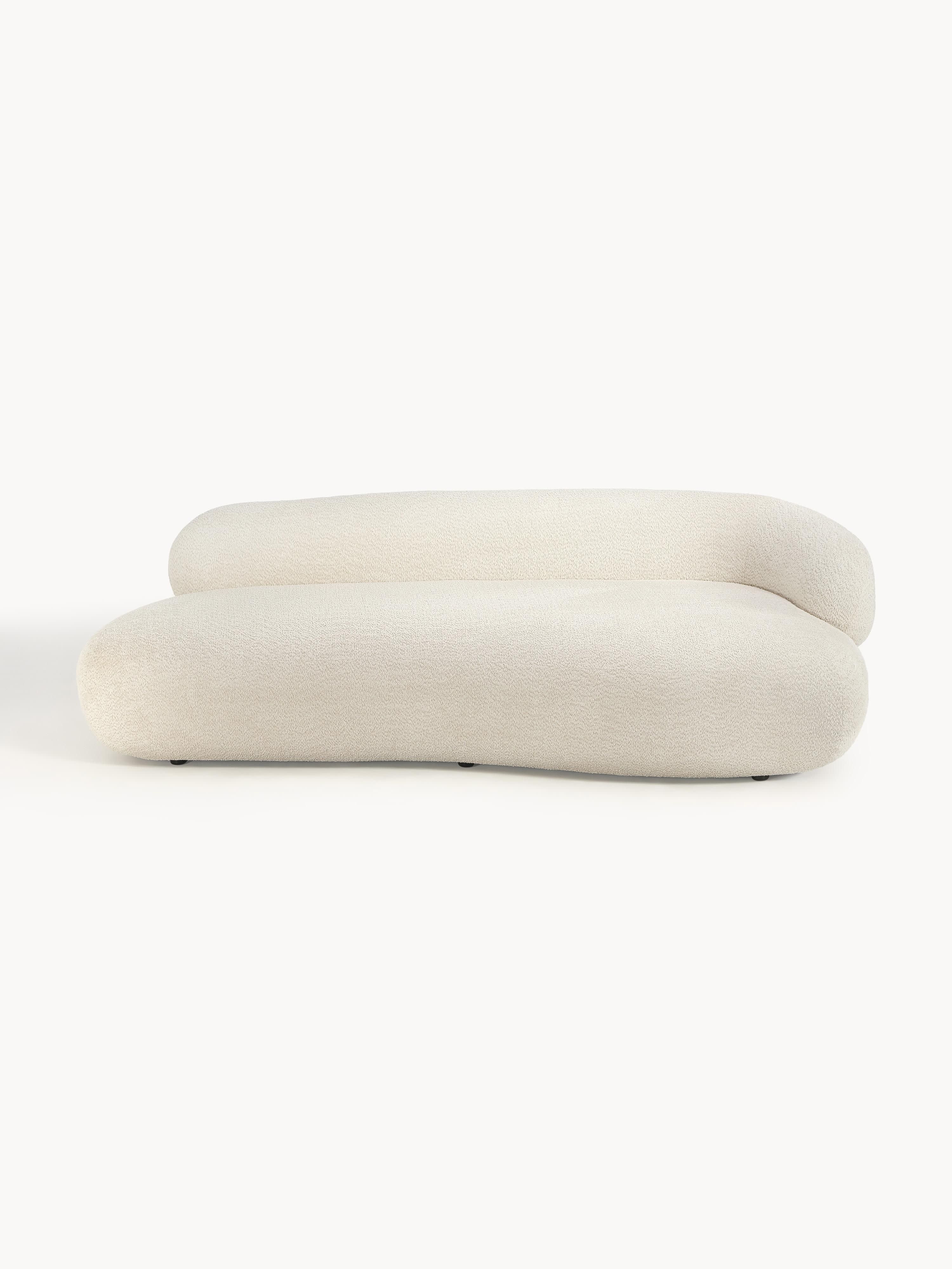 Galeriebild 1 - Sofa Alba (3-Sitzer) aus Teddy-Bouclé