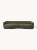 Galeriebild 1 - Sofa Alba (4-Sitzer) aus Teddy-Bouclé