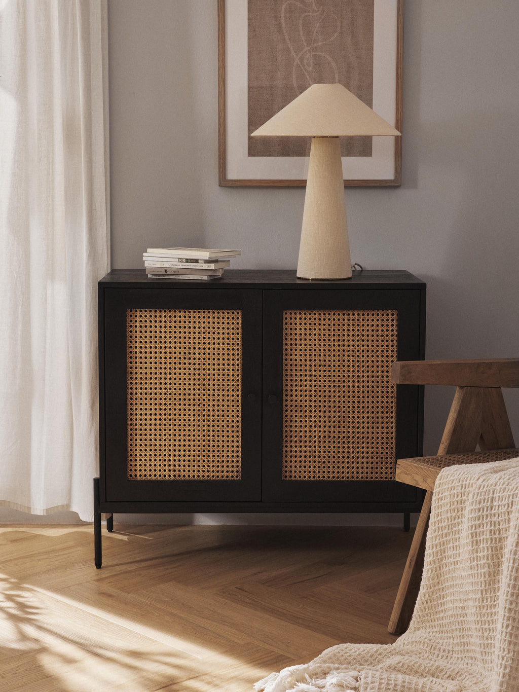 Sideboard Vienna mit Wiener Geflecht
