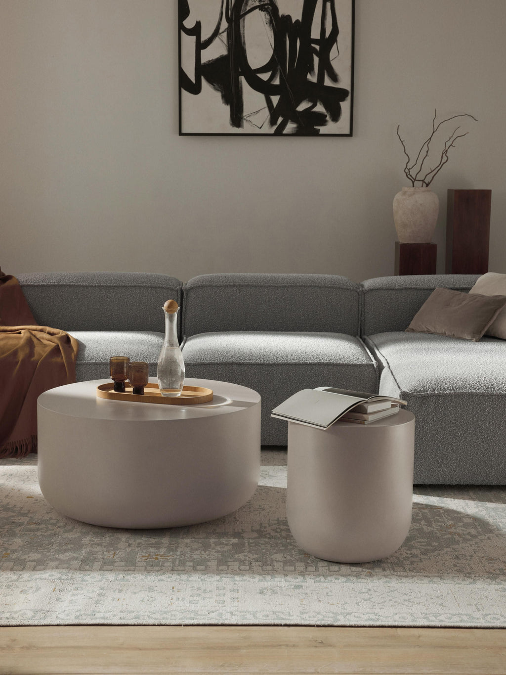 Runder In- & Outdoor-Couchtisch Rona