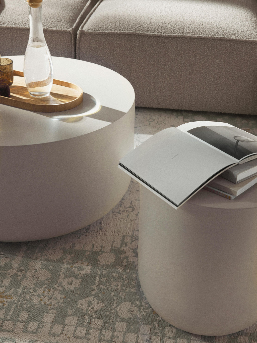 Runder In- & Outdoor-Couchtisch Rona