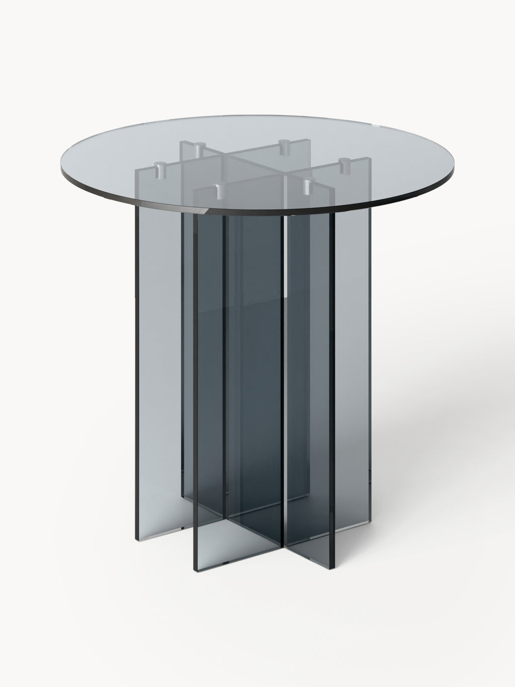 Galeriebild 1 - Runder Esstisch Anouk aus Glas