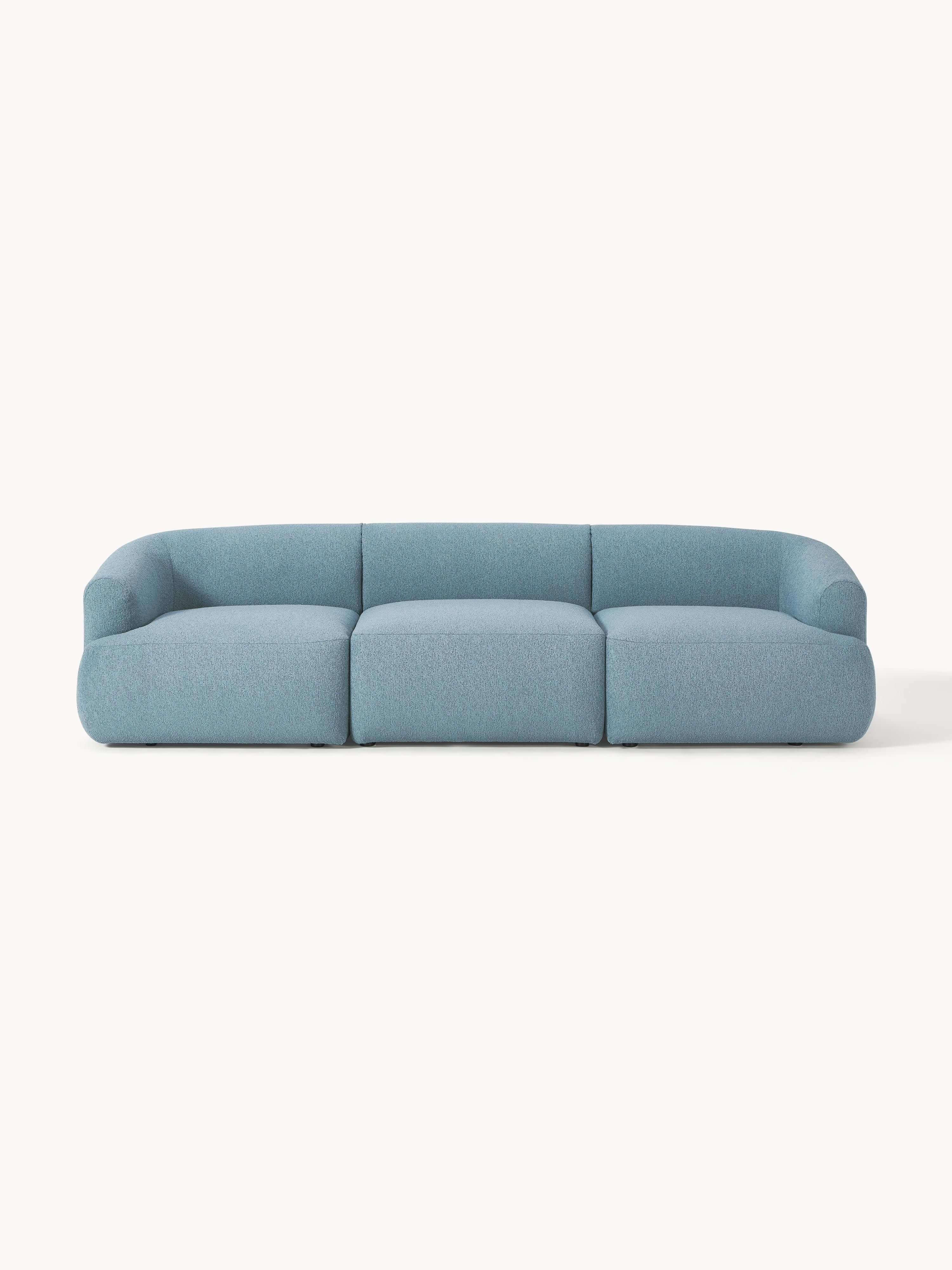 Galeriebild 1 - Modulares Bouclé-Sofa Sofia (3-Sitzer)