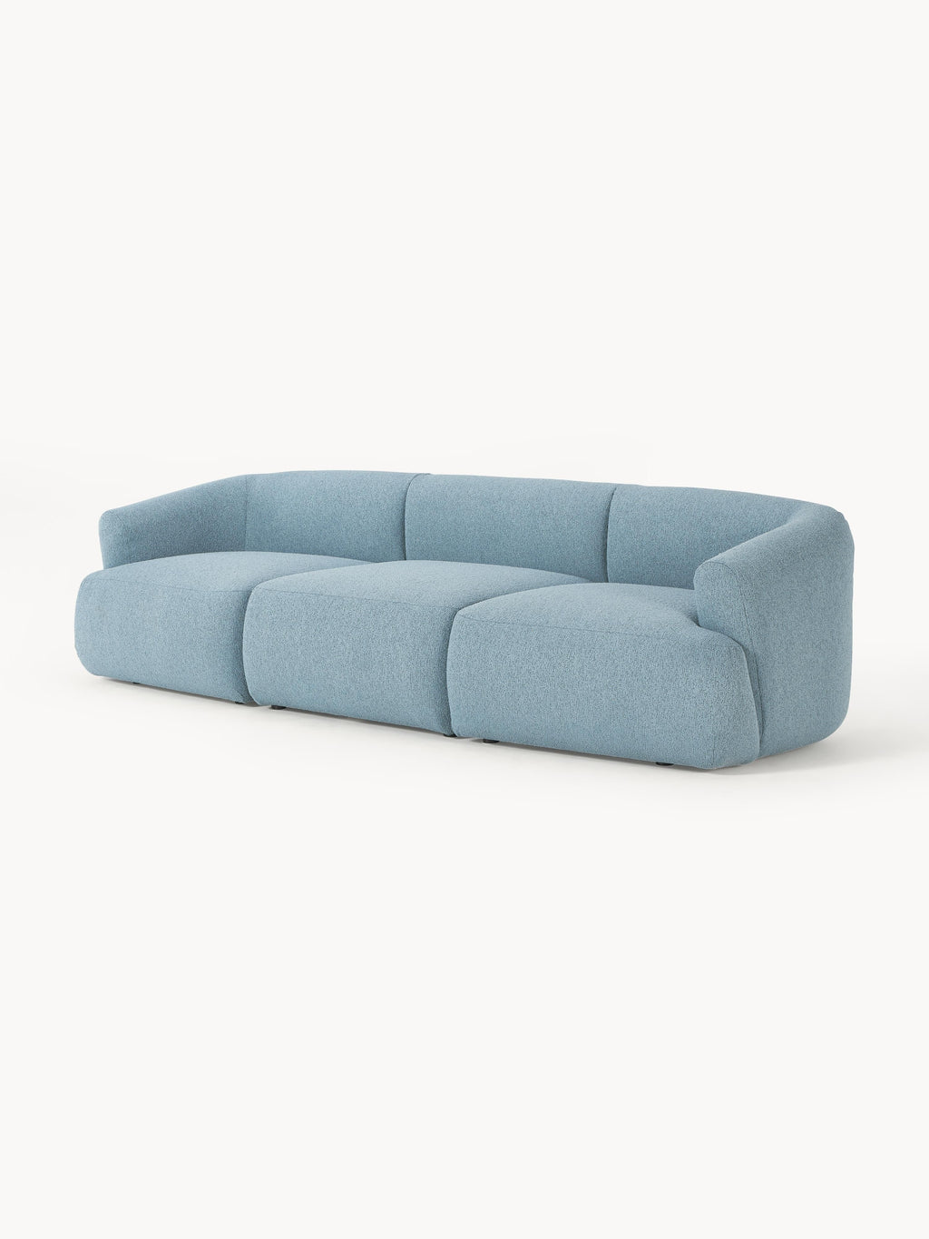 Modulares Bouclé-Sofa Sofia (3-Sitzer)