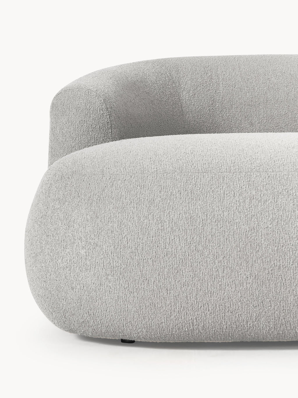 Bouclé-XL-Loungesessel Sofia
