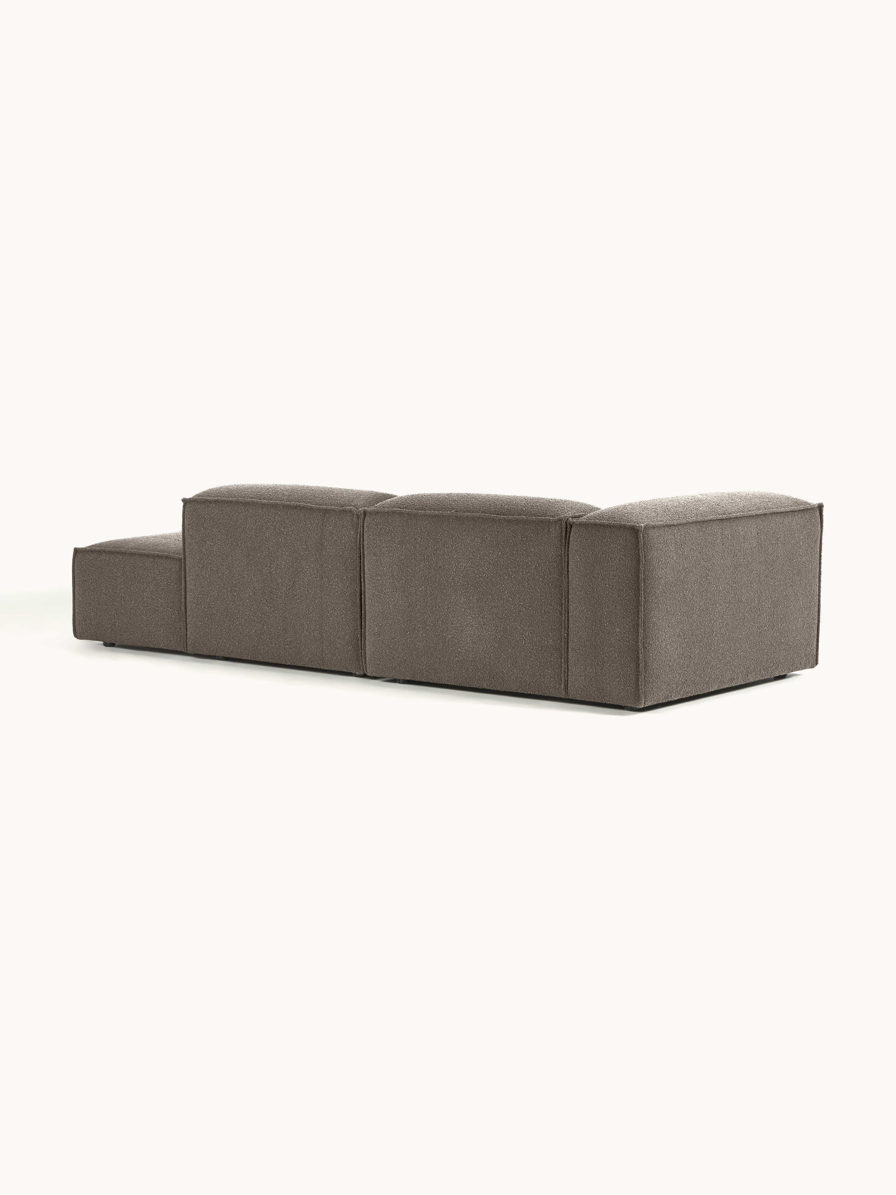 Modulare Ottomane Lennon aus Bouclé