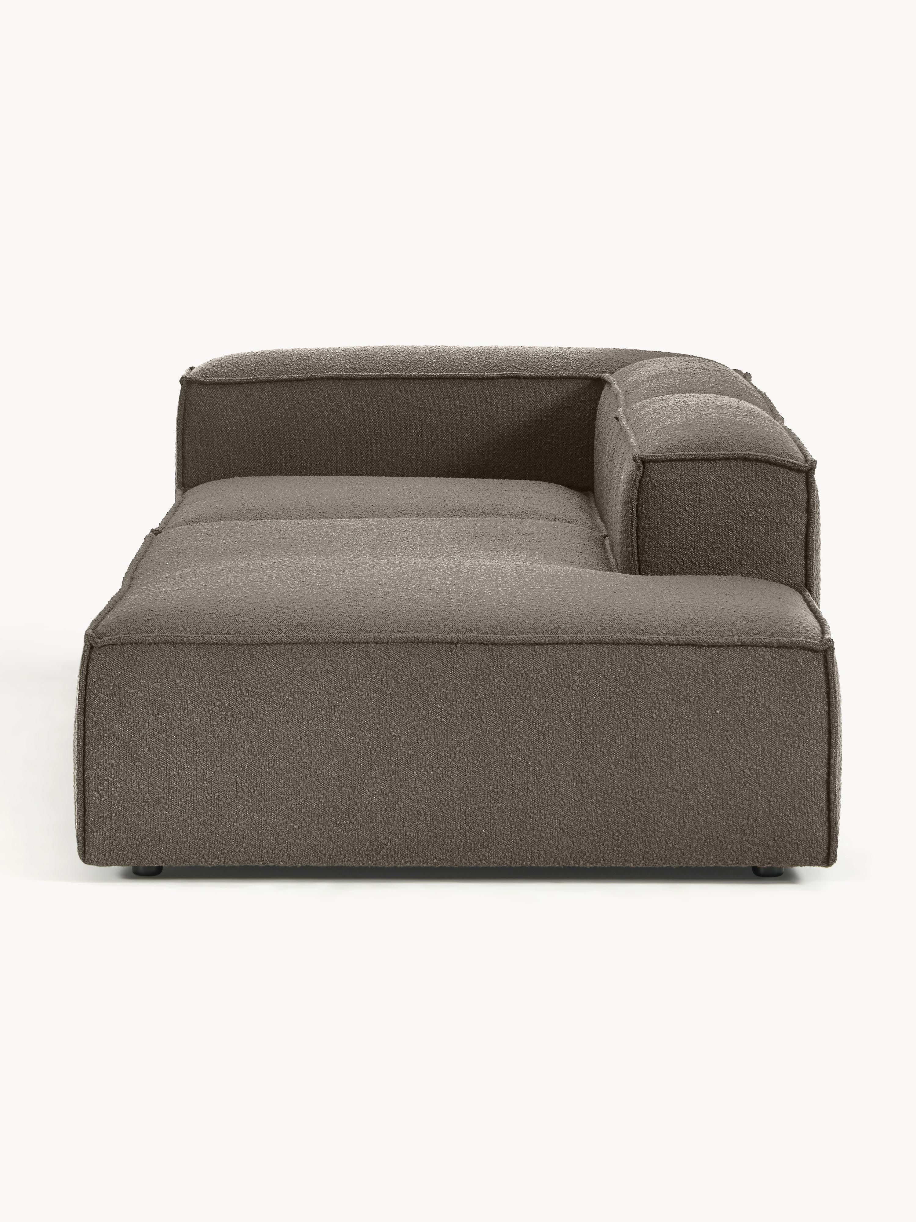 Modulare Ottomane Lennon aus Bouclé