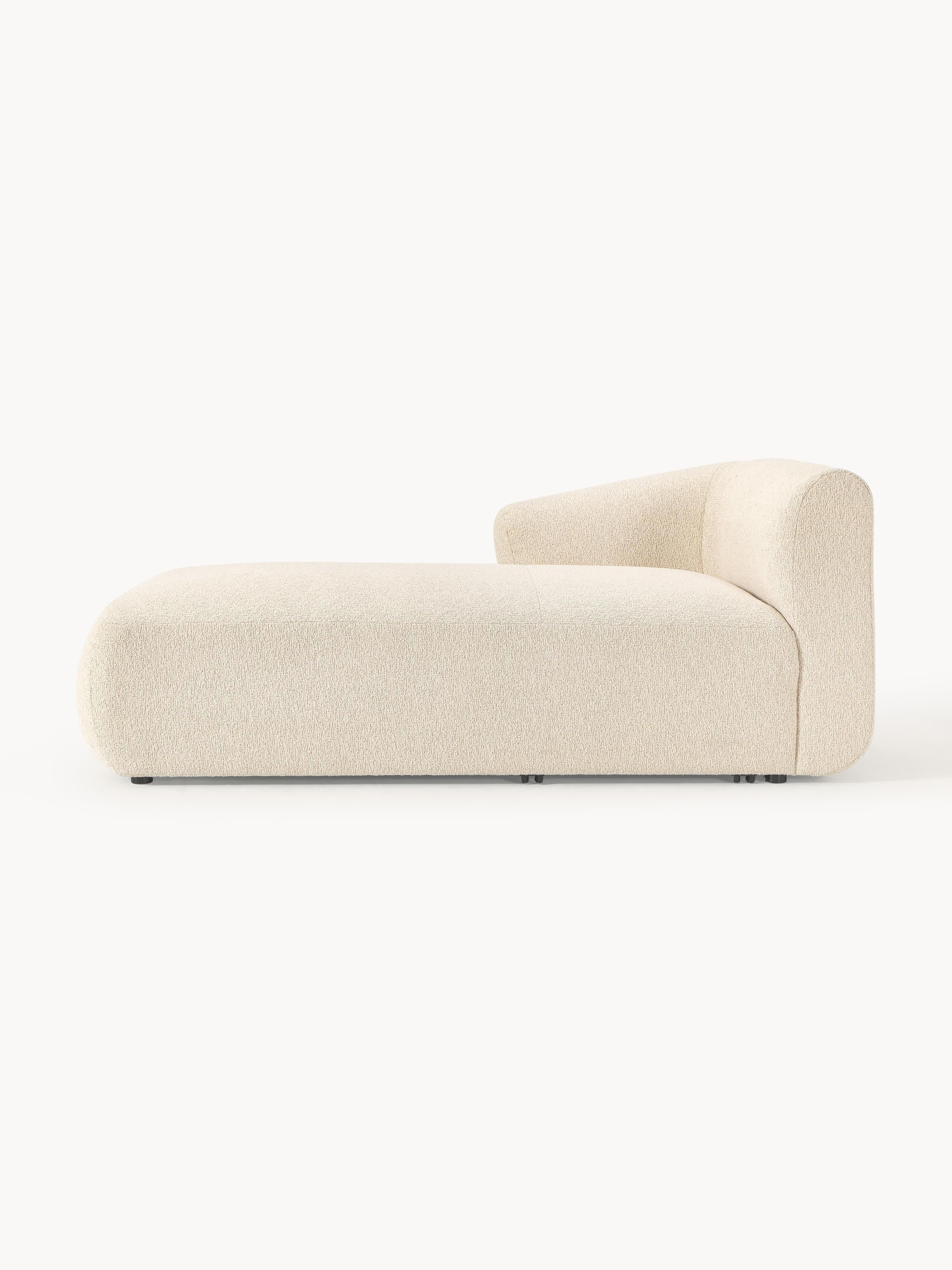 Bouclé-Chaise-Eckmodul Sofia