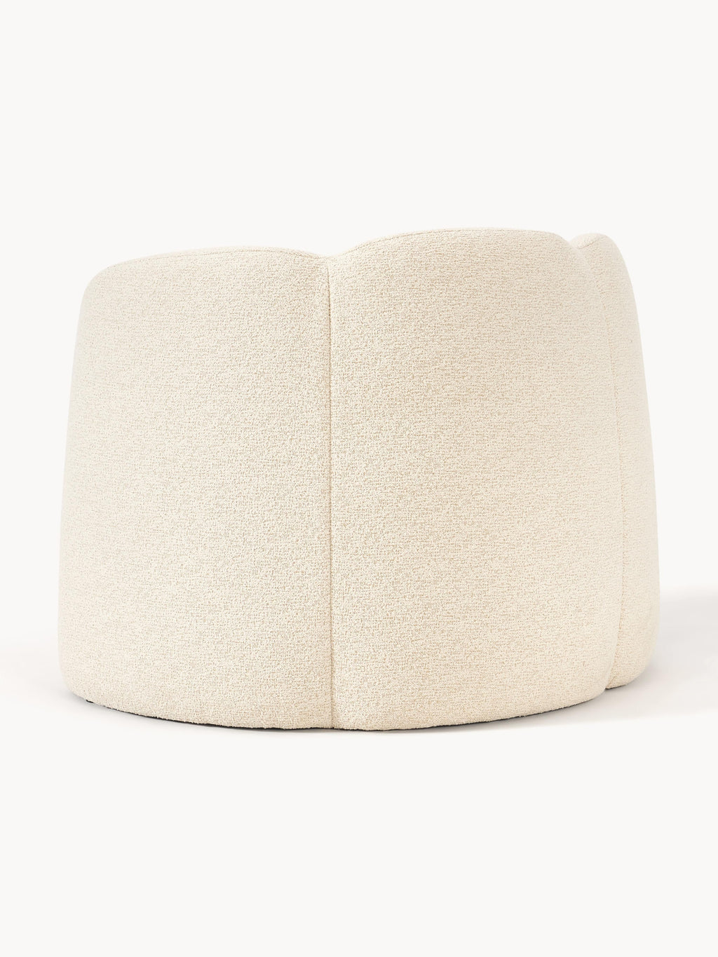 Bouclé-Loungesessel Fleur