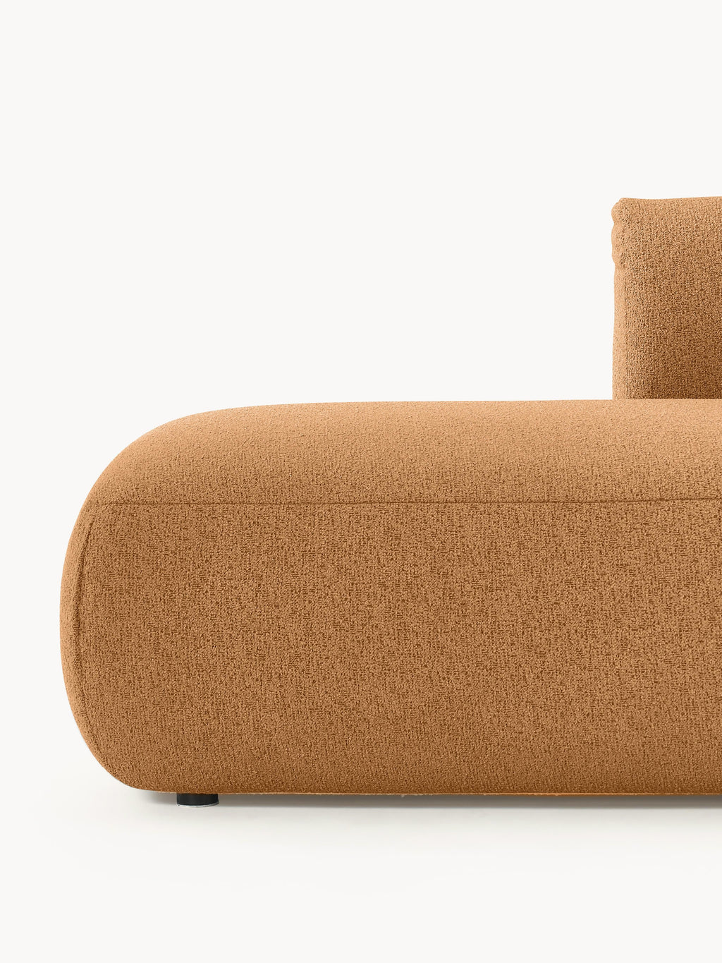 Modulares Bouclé-Ecksofa Sofia (4-Sitzer)