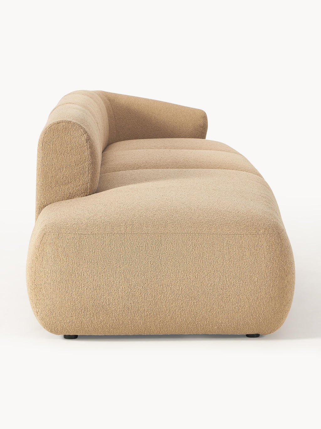 Modulare Bouclé-Chaise Sofia (2-Sitzer)