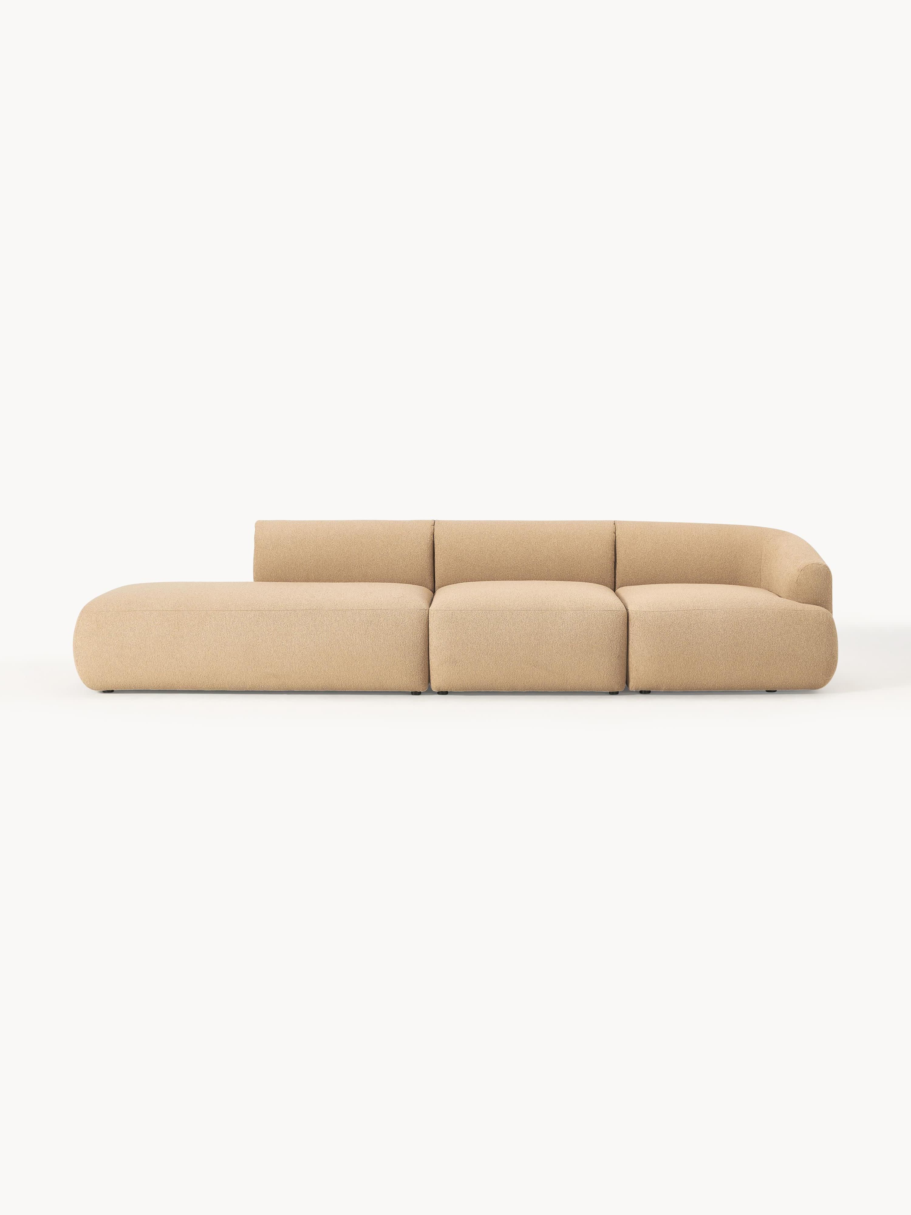 Galeriebild 1 - Modulare Bouclé-Chaise Sofia (2-Sitzer)