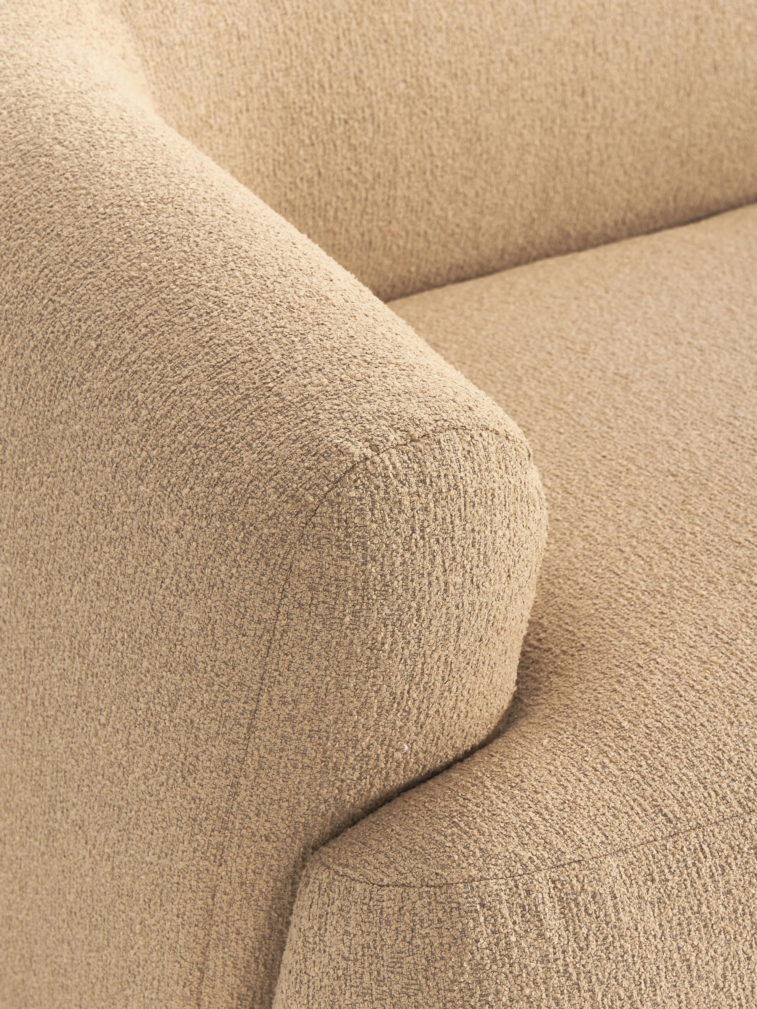 Modulare Bouclé-Chaise Sofia (2-Sitzer)