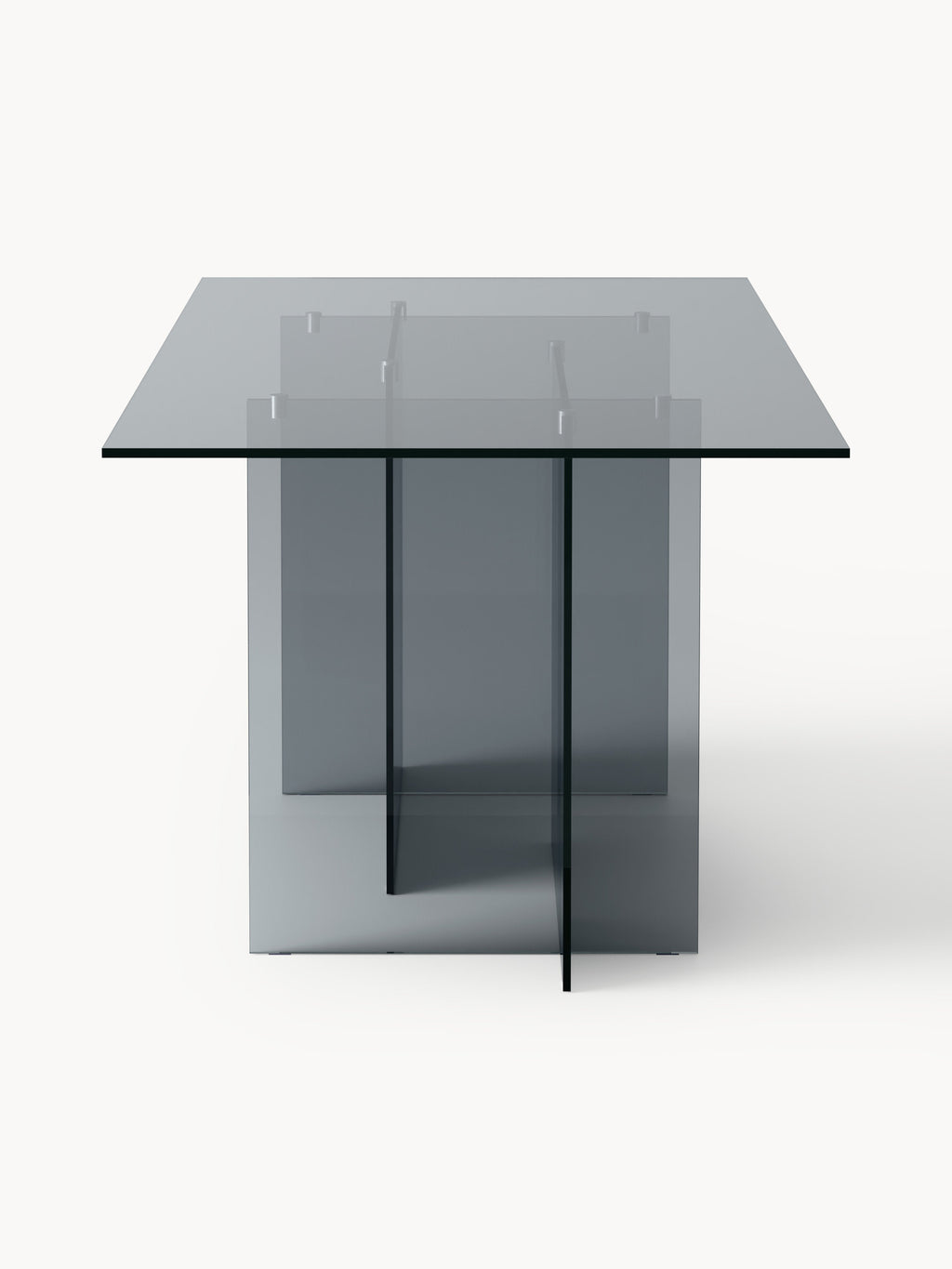 Esstisch Anouk aus Glas, 180 x 90 cm