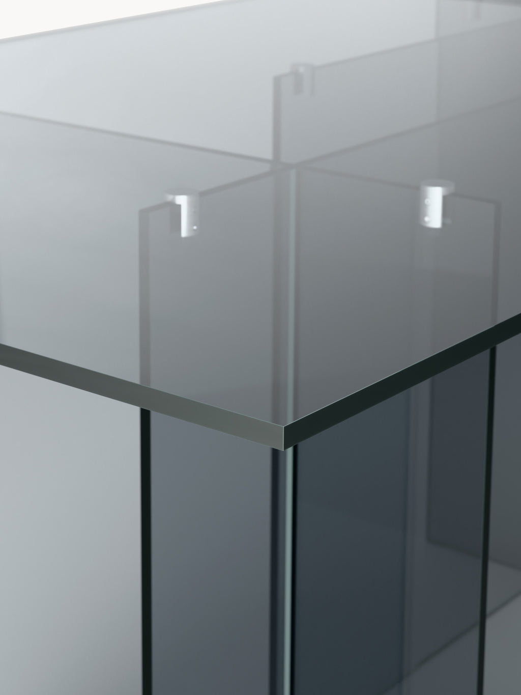 Esstisch Anouk aus Glas, 180 x 90 cm