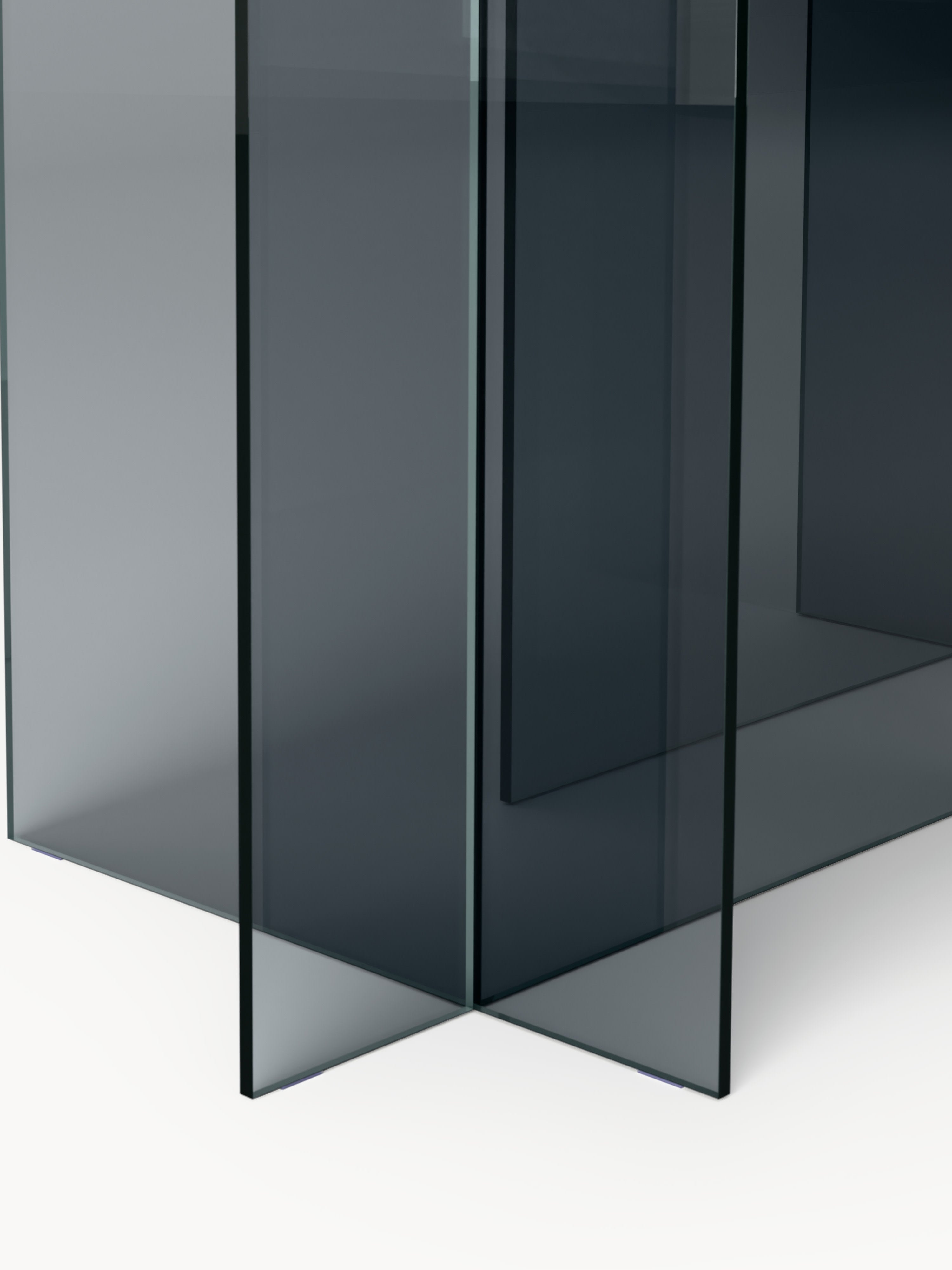 Esstisch Anouk aus Glas, 180 x 90 cm