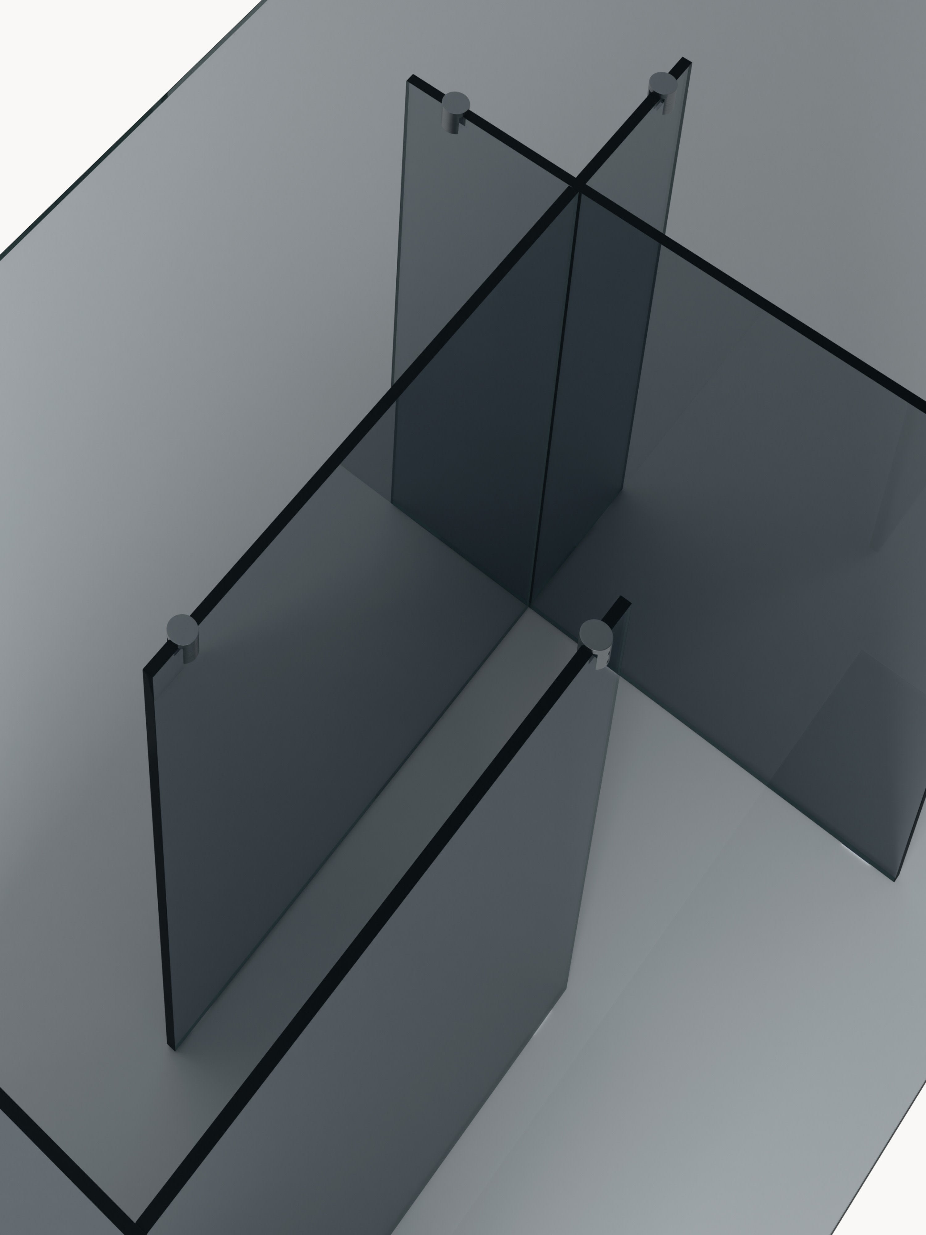 Esstisch Anouk aus Glas, 180 x 90 cm