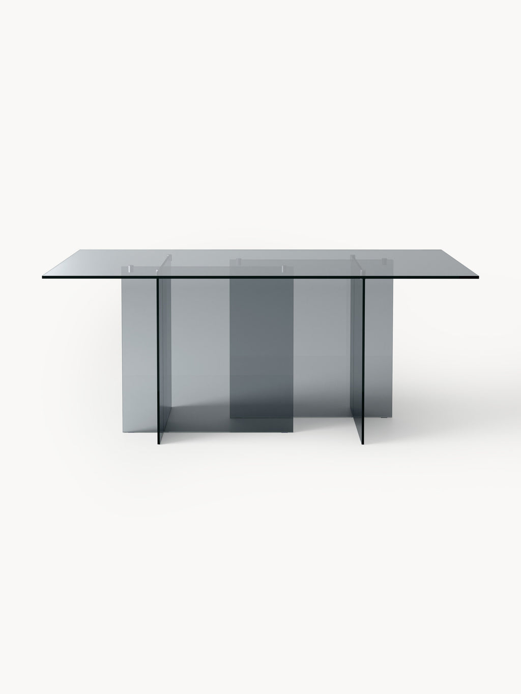 Esstisch Anouk aus Glas, 180 x 90 cm