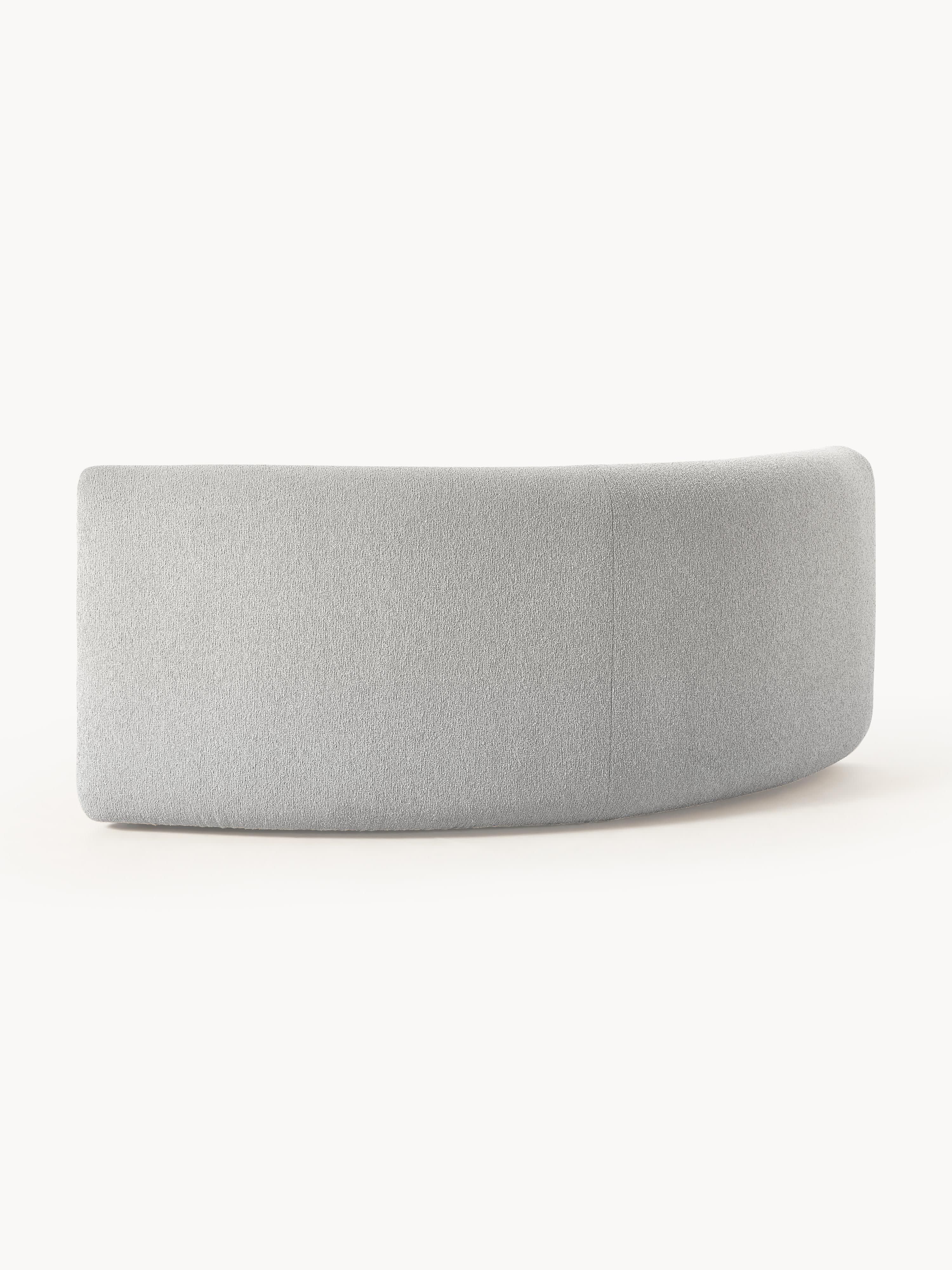 Rundes Bouclé-Eckmodul Sofia