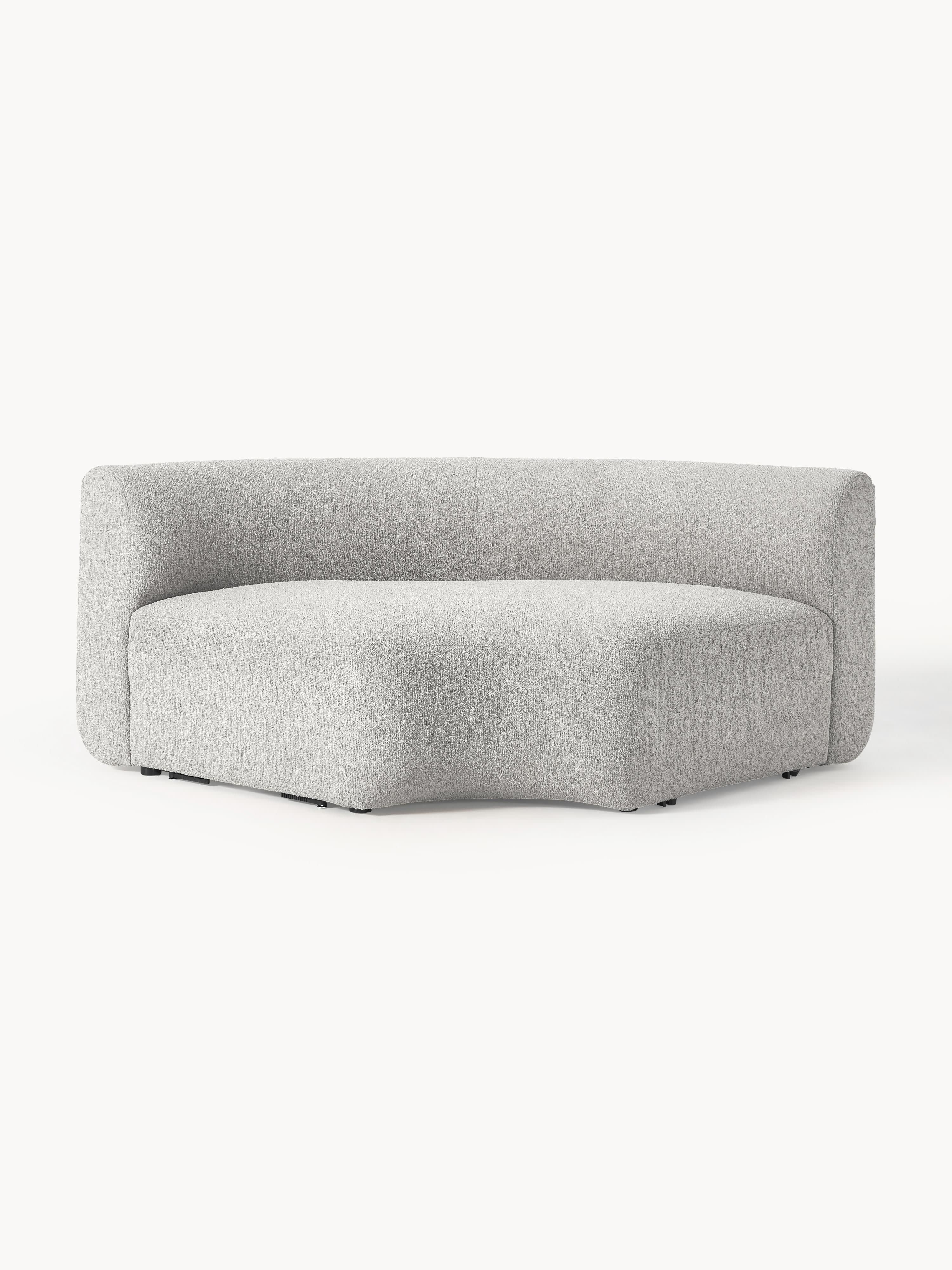 Galeriebild 1 - Rundes Bouclé-Eckmodul Sofia