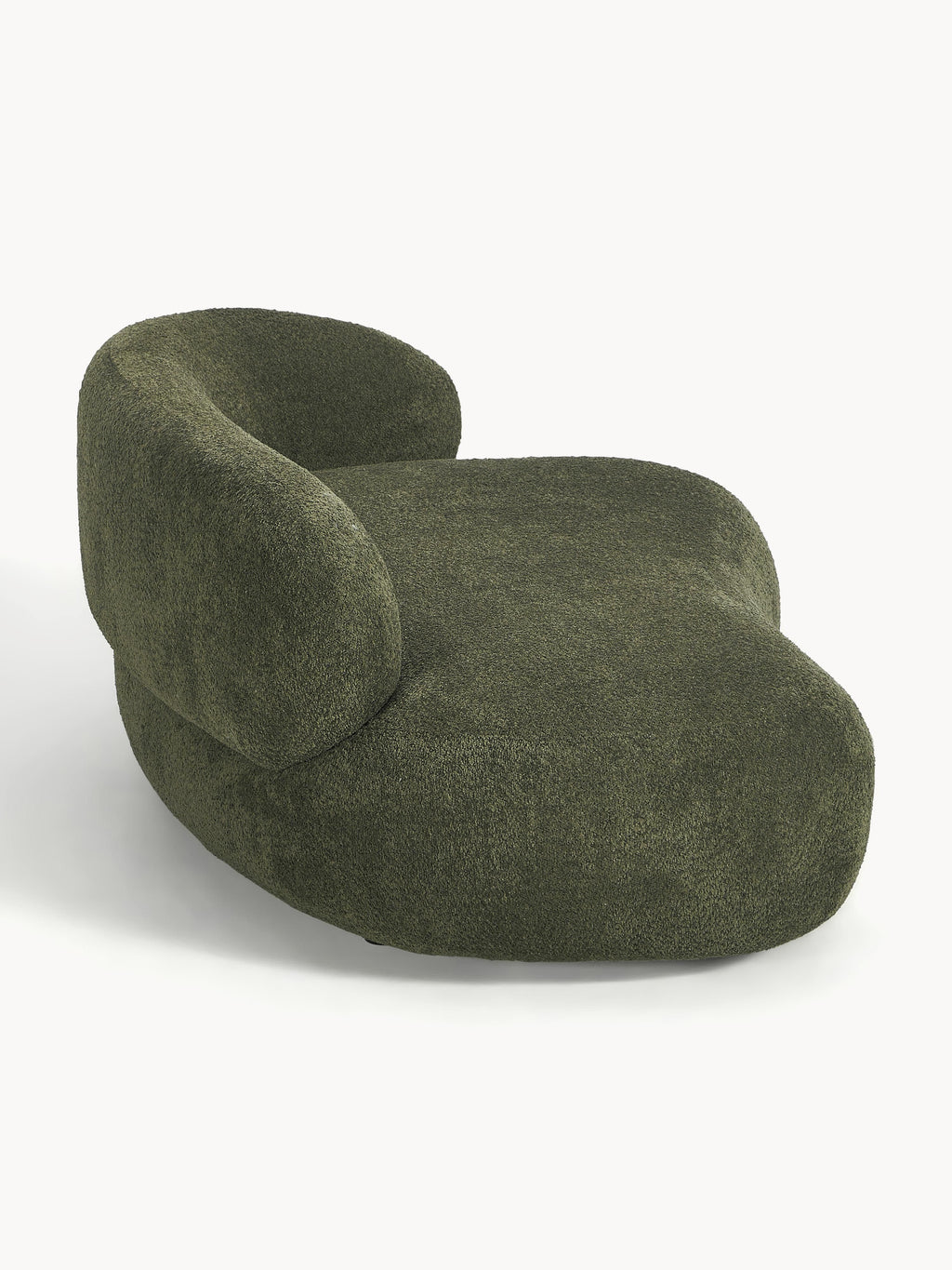 Sofa Alba (2-Sitzer) aus Teddy-Bouclé