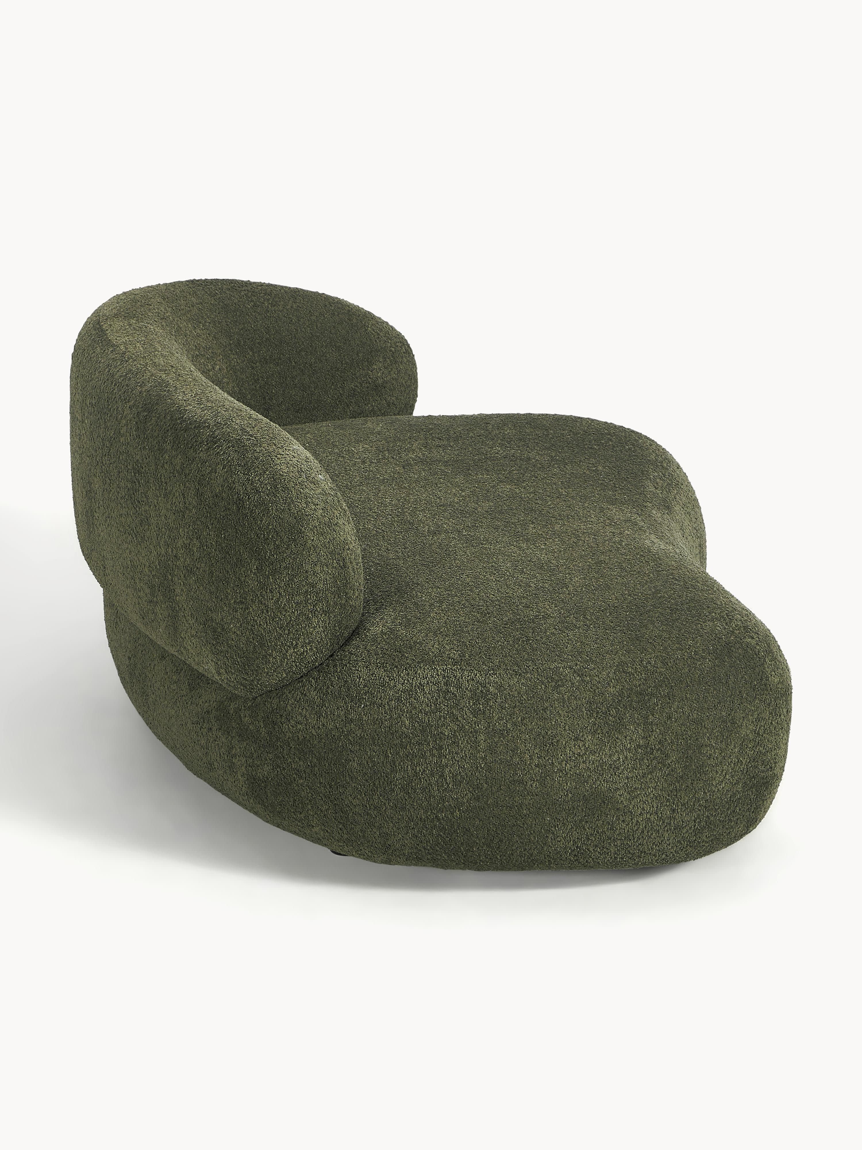 Sofa Alba (2-Sitzer) aus Teddy-Bouclé