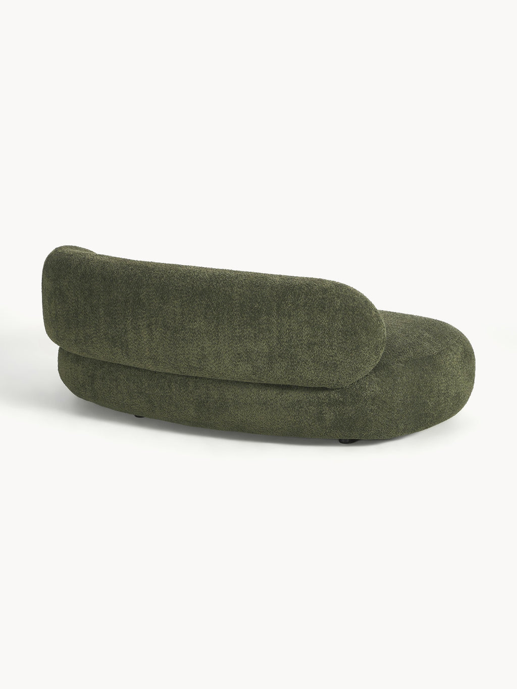 Sofa Alba (2-Sitzer) aus Teddy-Bouclé