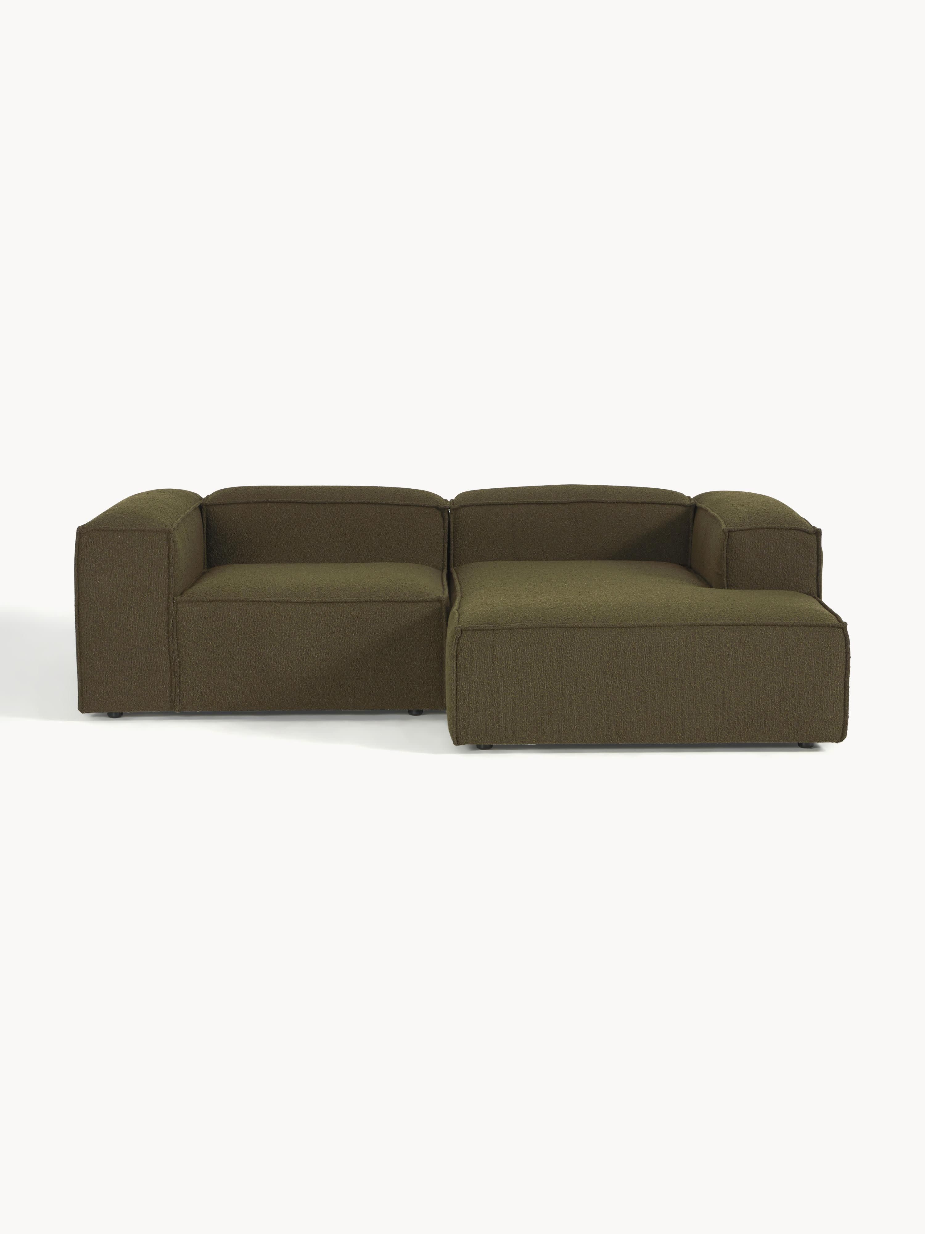 Galeriebild 1 - Modulares Bouclé-Ecksofa Lennon (2-Sitzer)
